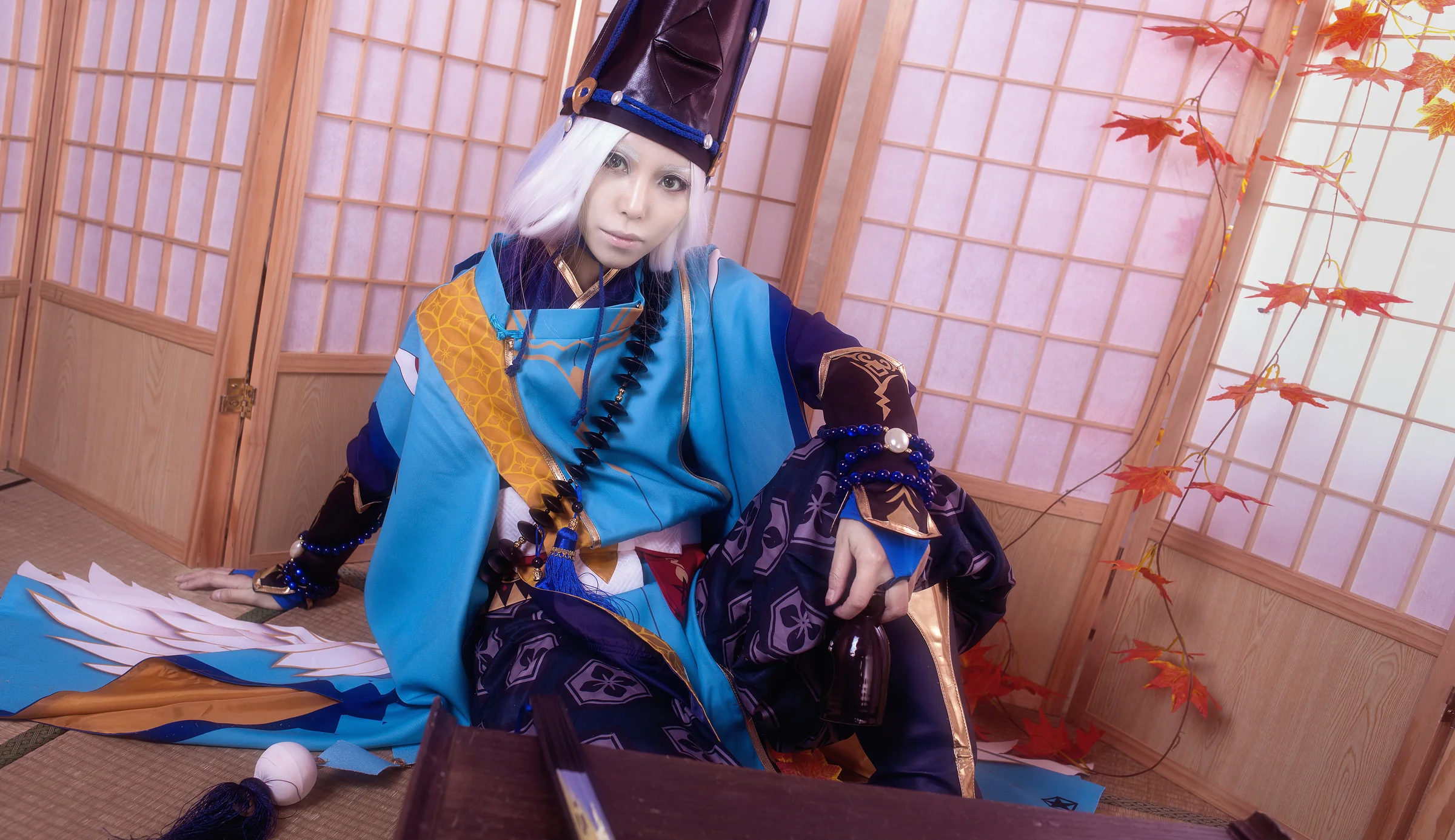 阴阳师手游鬼女红叶＆安倍晴明COS写真