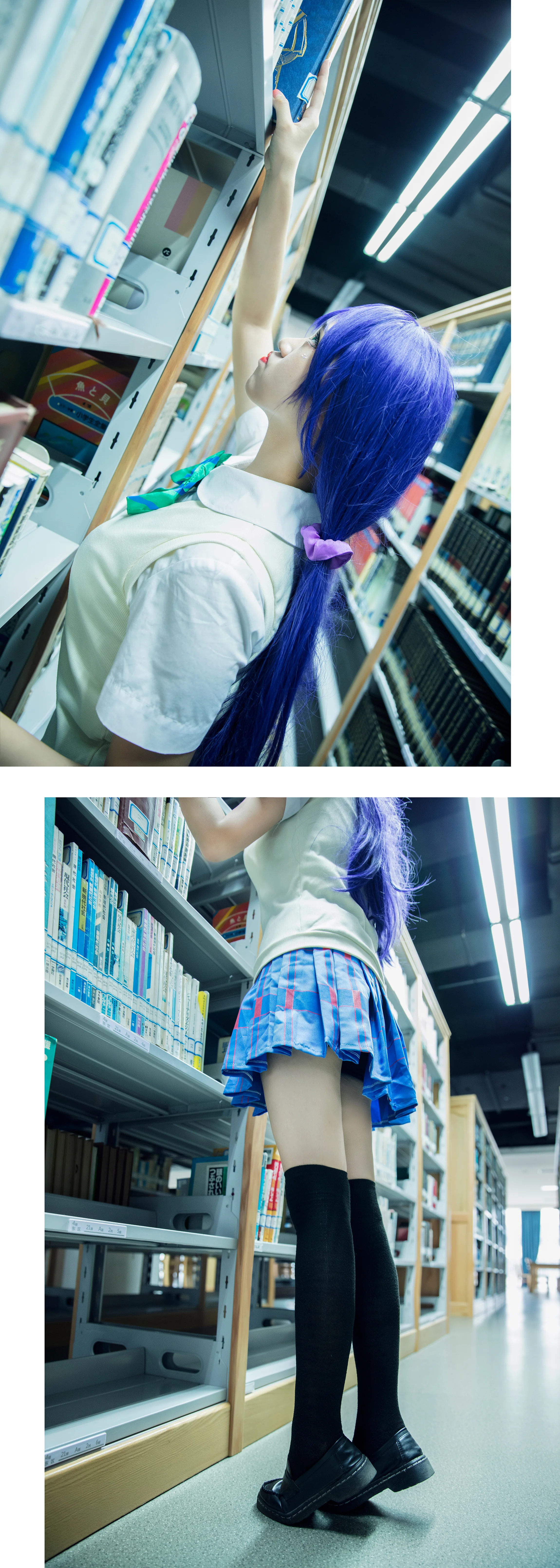 LL校服东条希COS写真