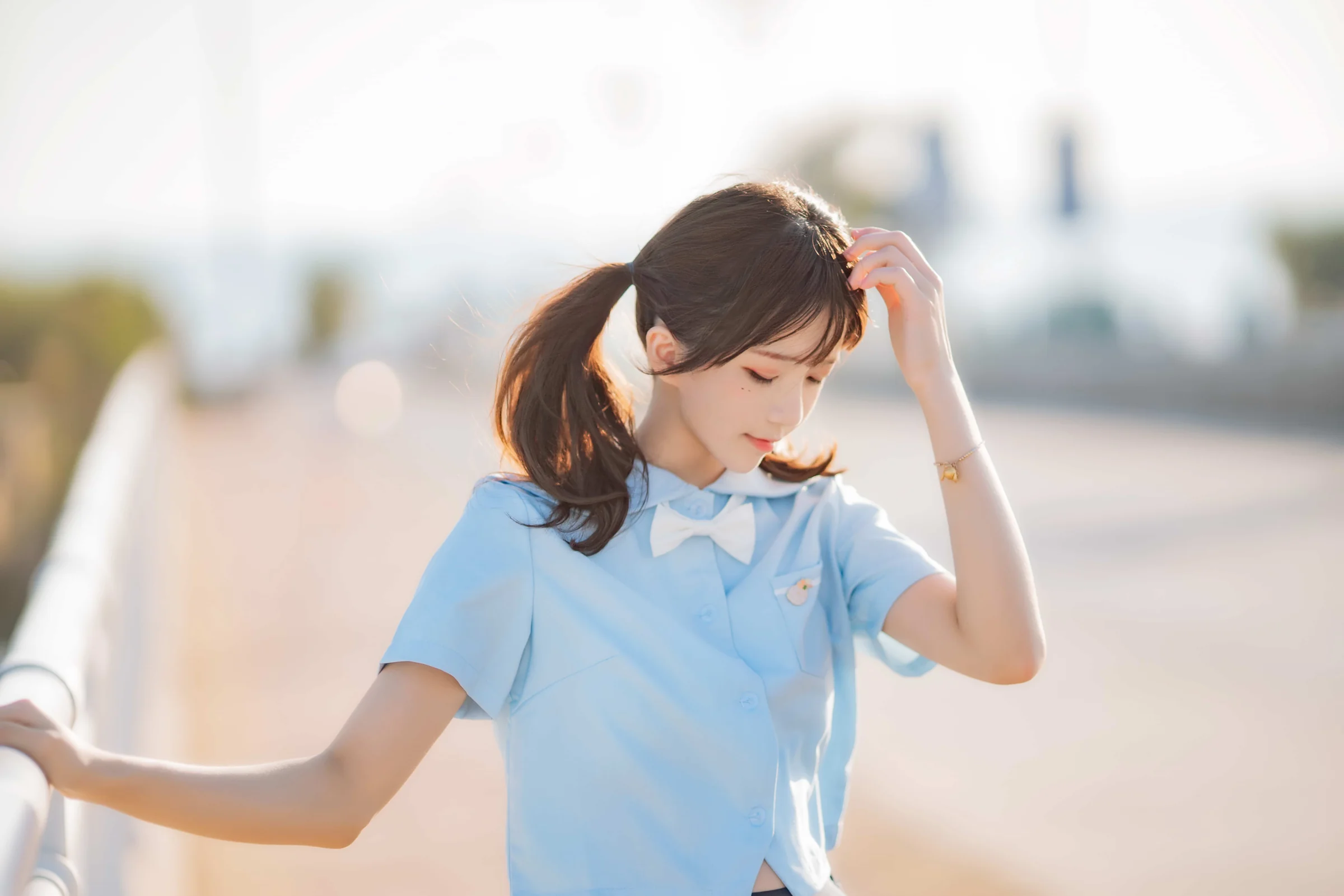 桜桃喵 – 蔚蓝 [33P]｜高清图片集