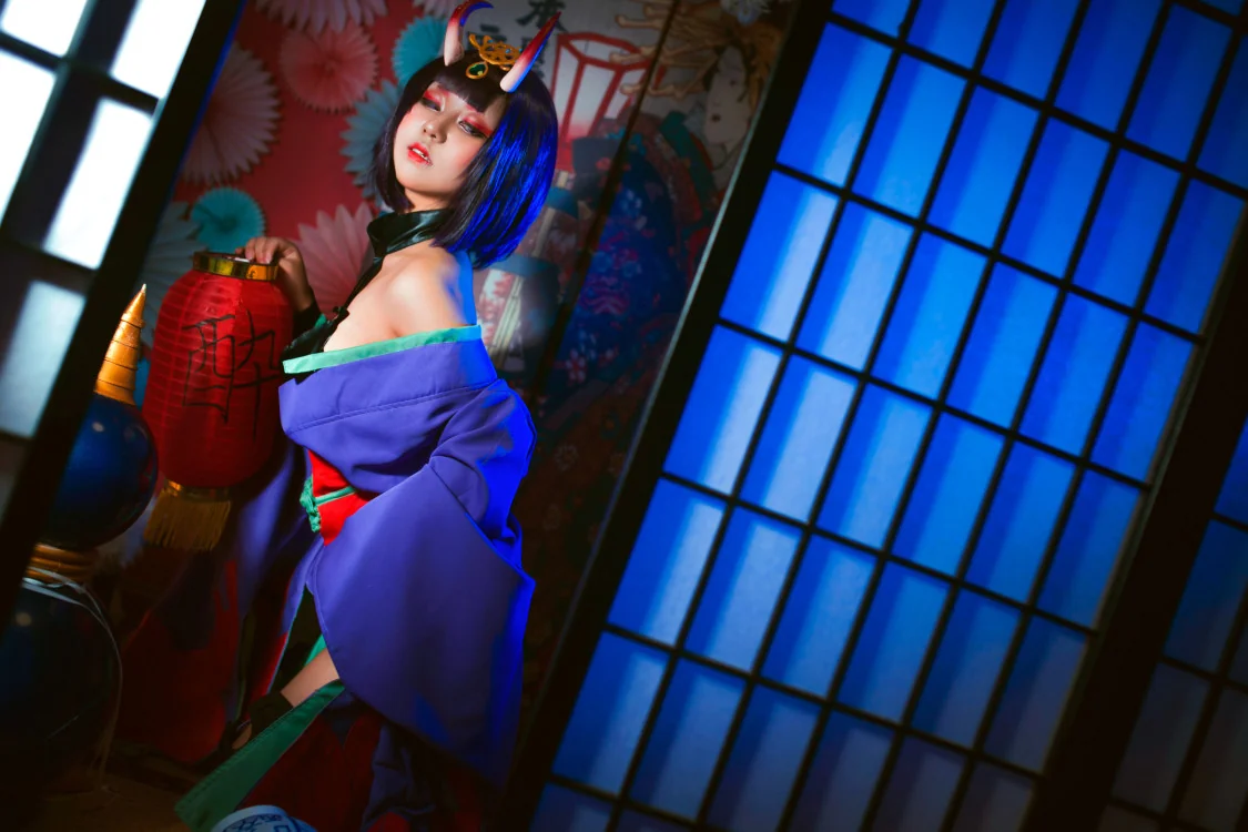 Fate/GrandOrder 酒吞童子COS写真