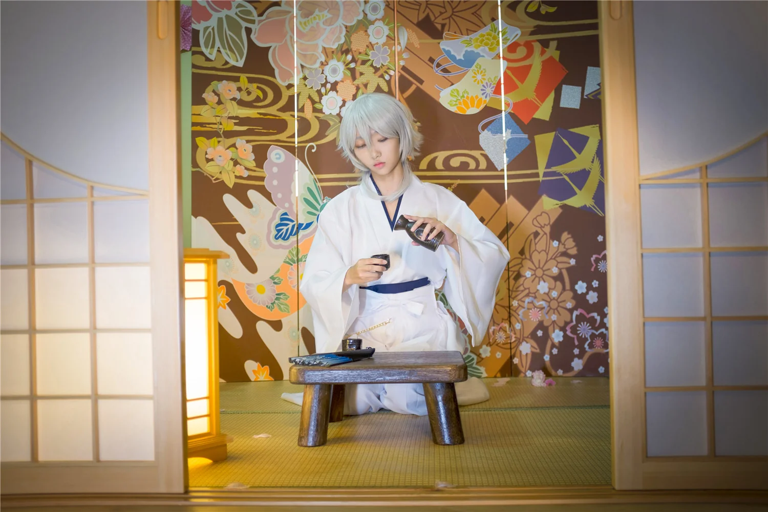 刀剑乱舞――鹤丸国永COS写真