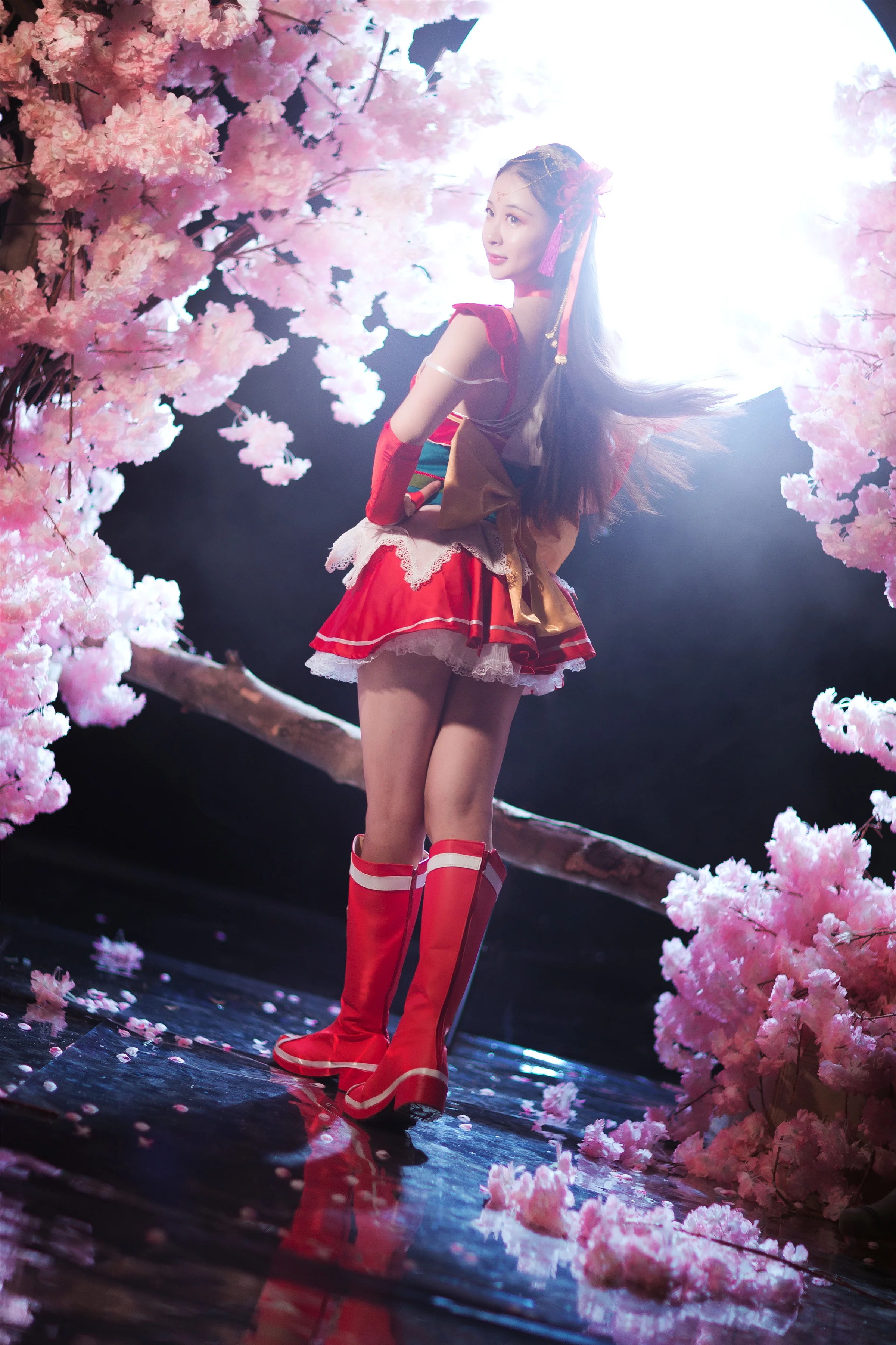 三国杀·小乔·花好月圆COS写真
