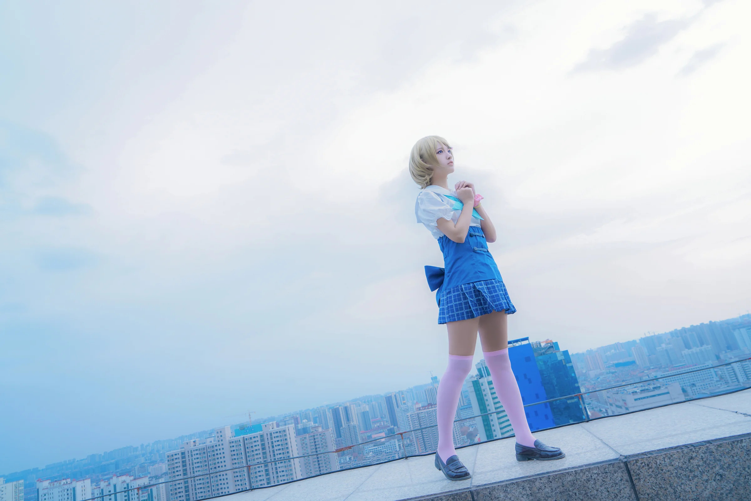 海军未觉醒花阳COS写真