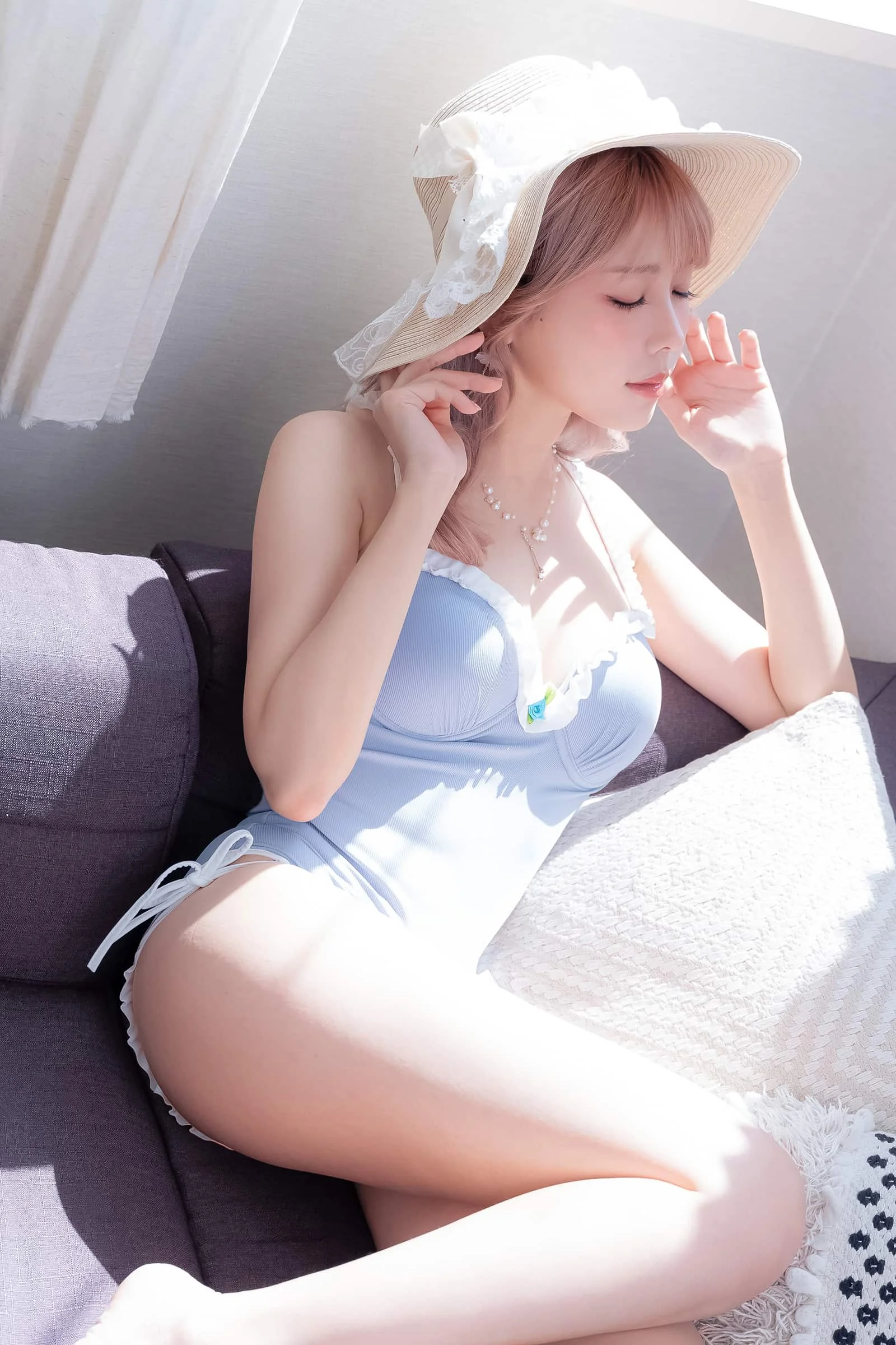 [Ely] – Mist Blue Lady｜高清图片集