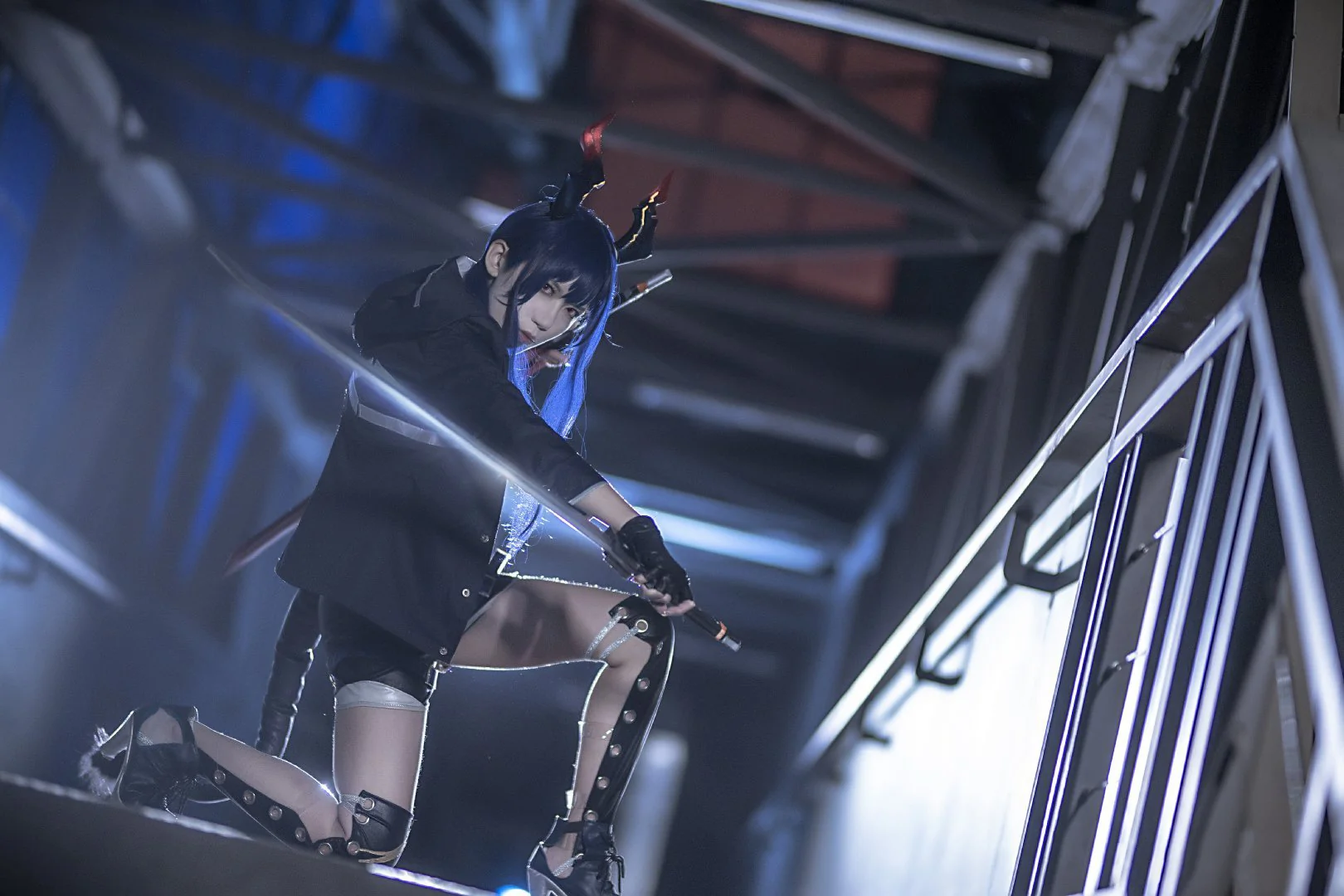 明日方舟 陈COS写真