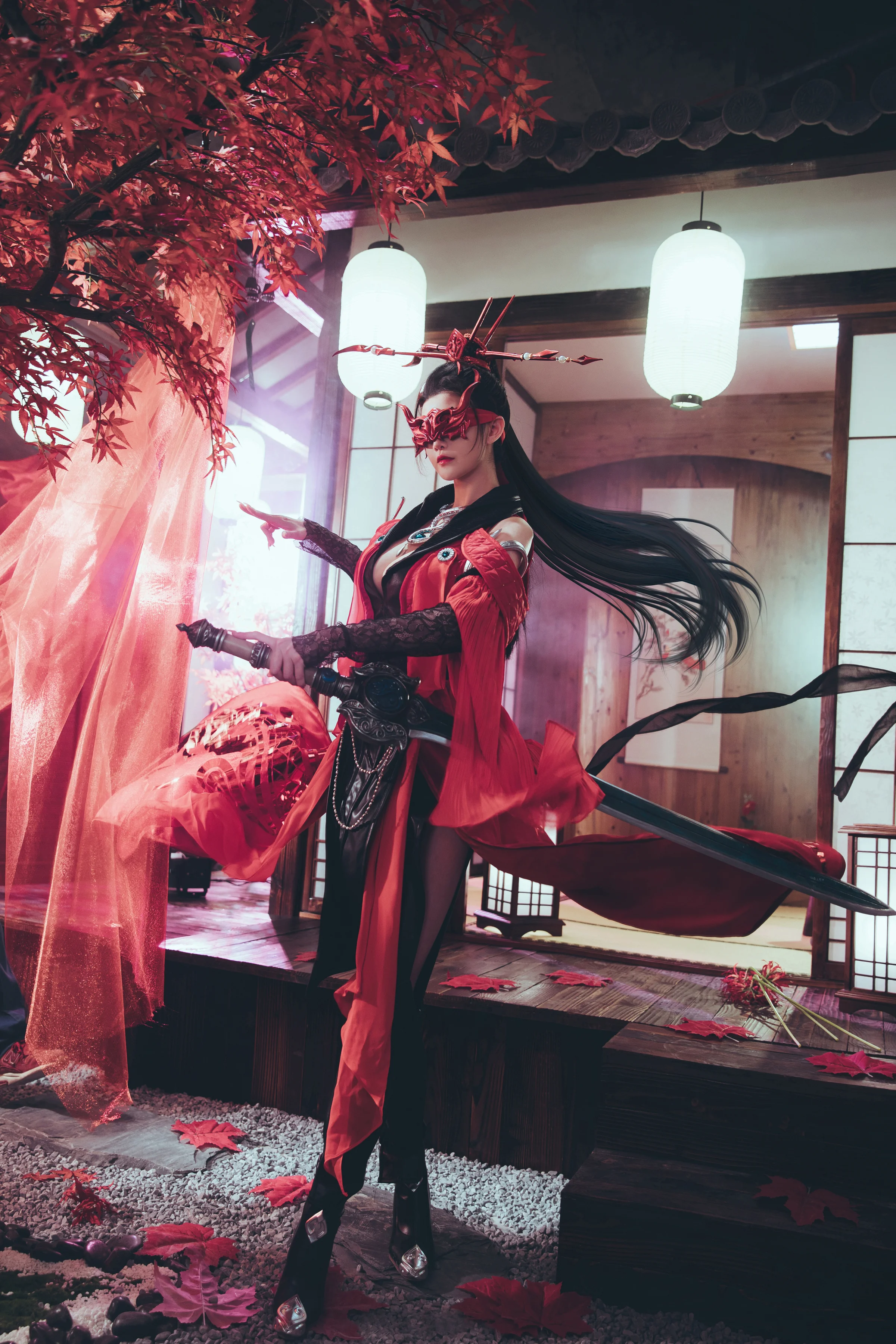 永劫无间 宁红夜COS写真