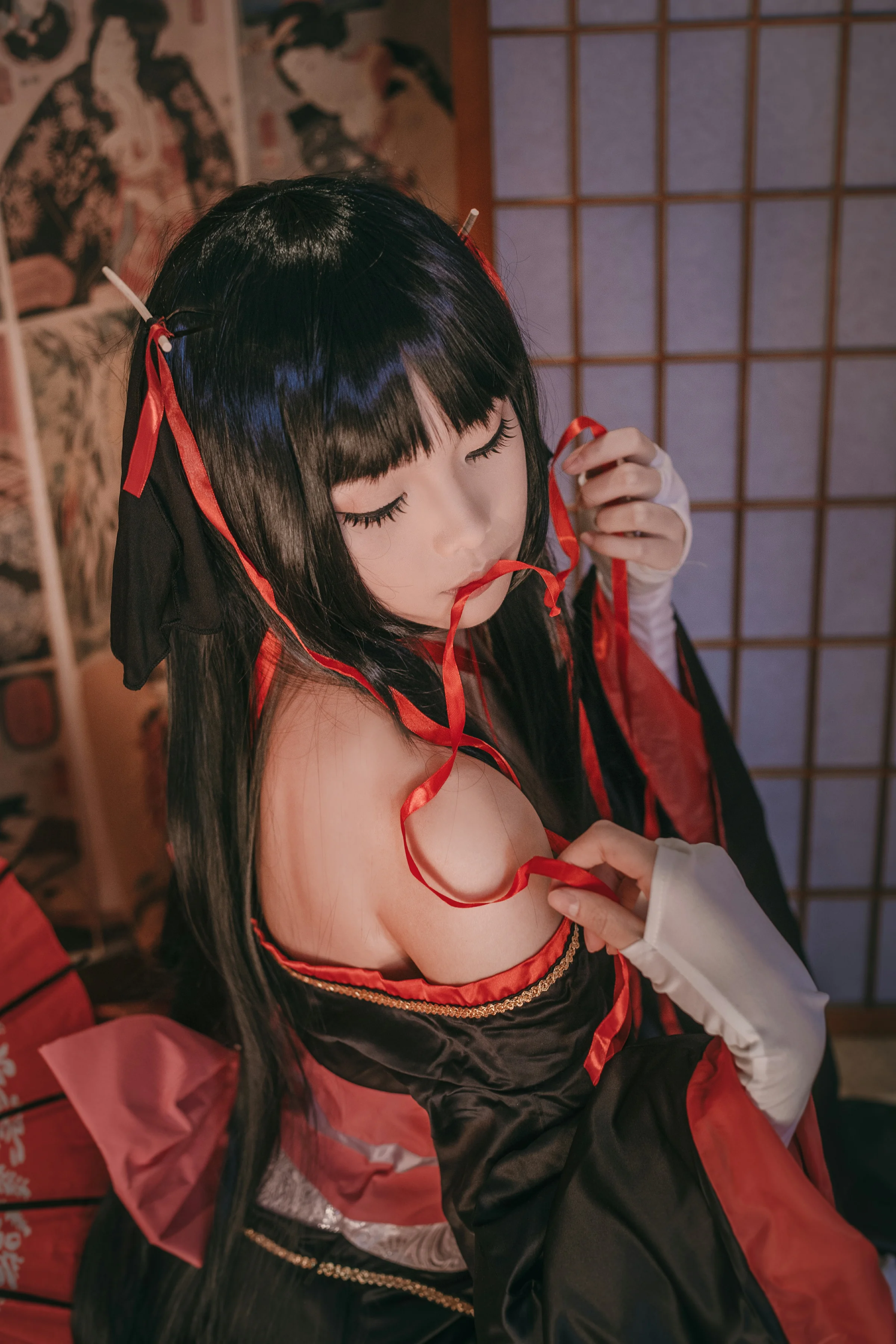 机巧少女不会受伤夜夜COS写真