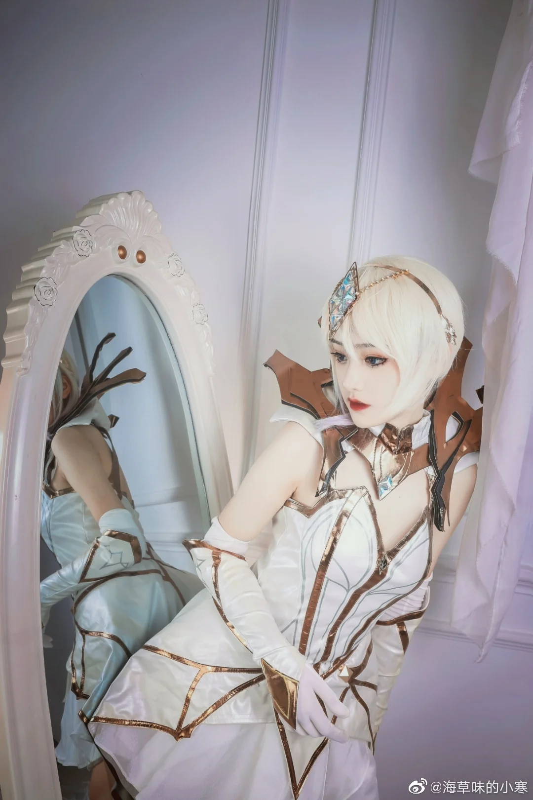 英雄联盟拉克丝大元素使COS写真