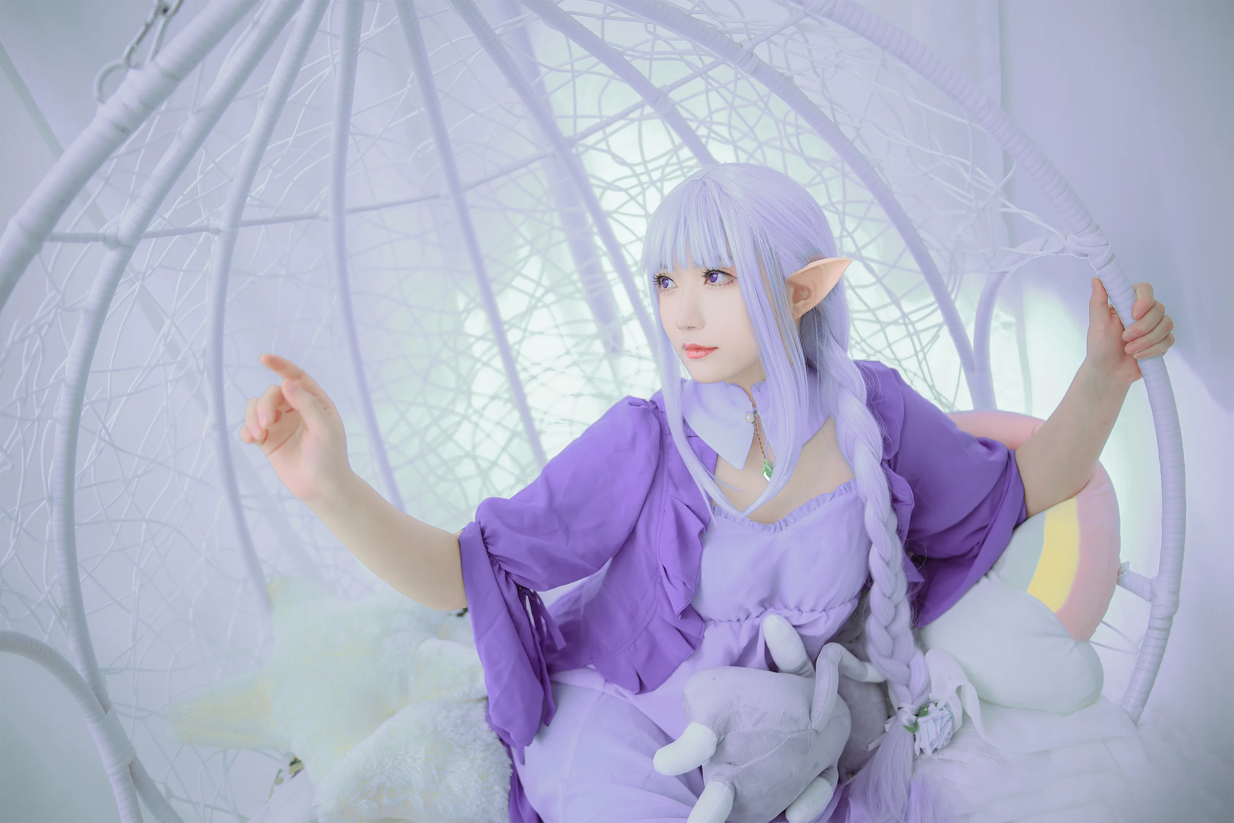 《re:从零开始的异世界生活》爱蜜莉雅COS写真