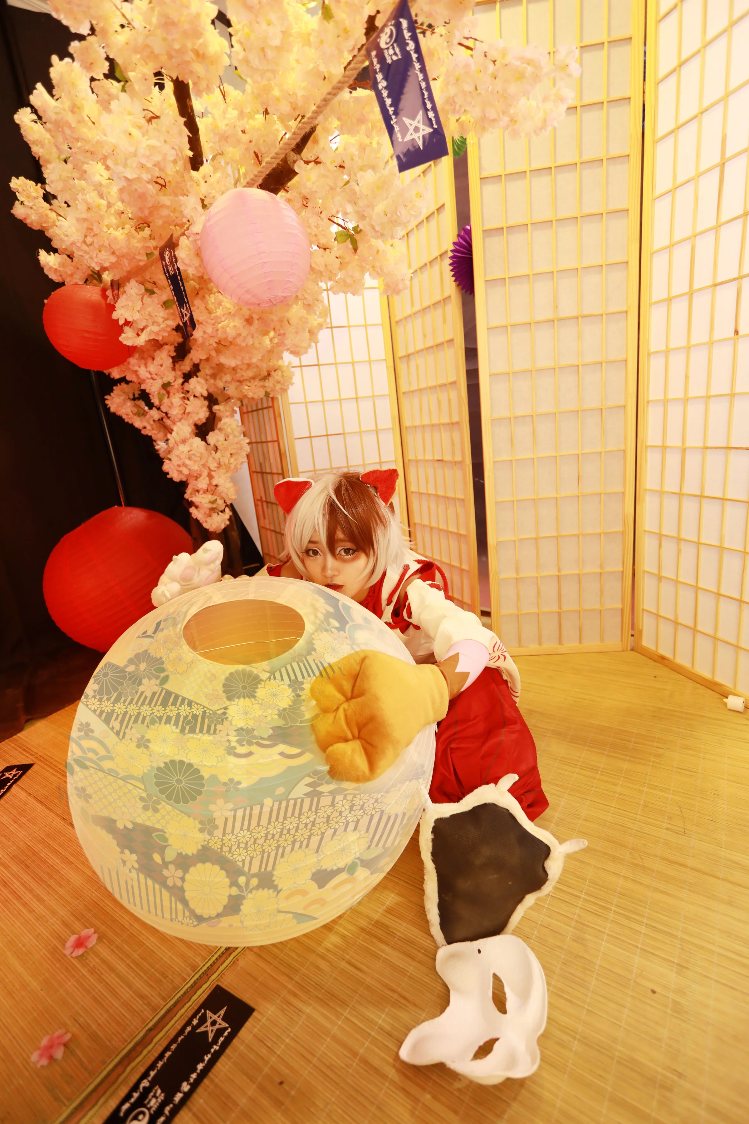阴阳师招财猫（御魂）COS写真