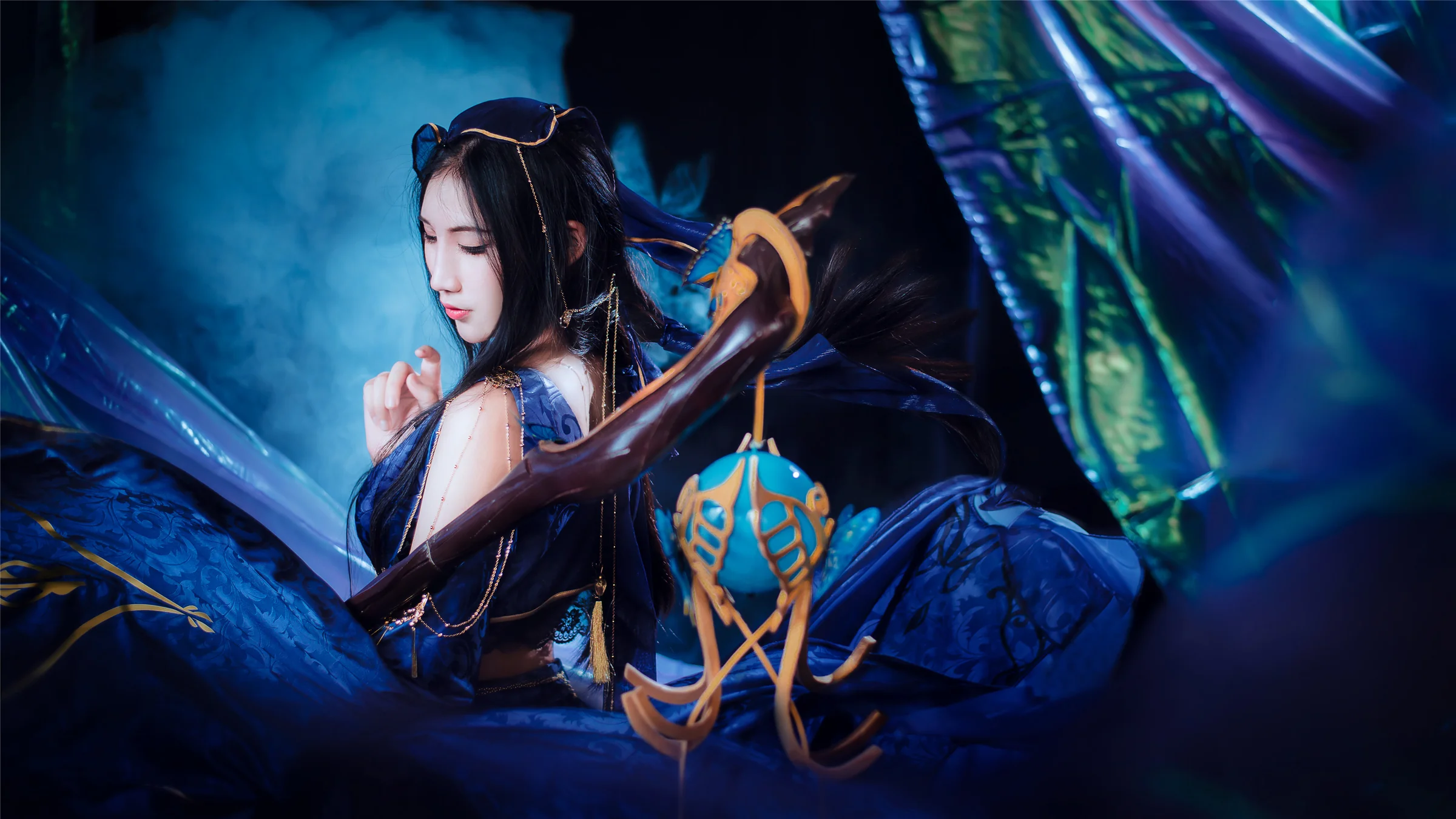 《逆水寒》九灵药人COS写真
