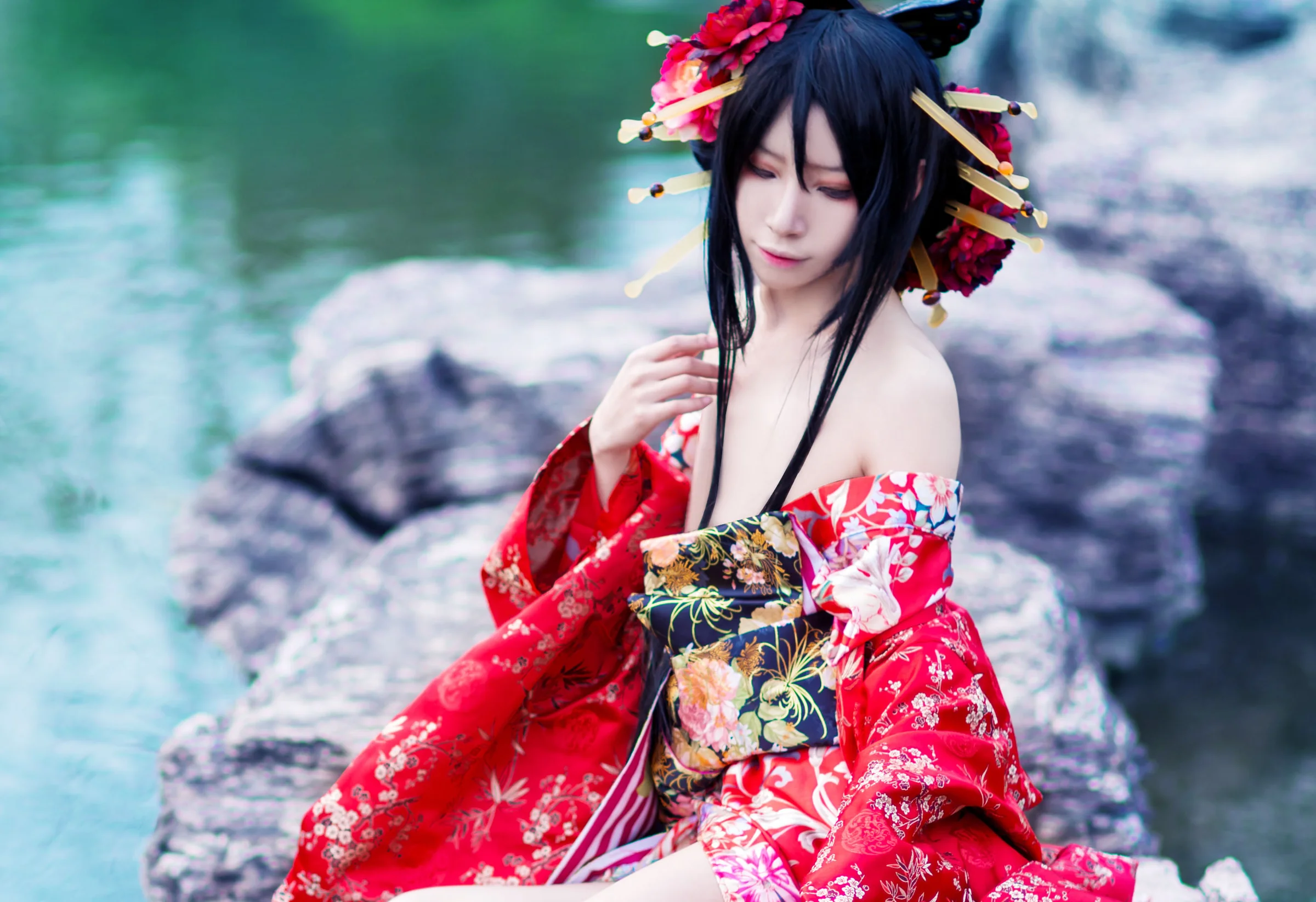 诗郎花魁COS写真
