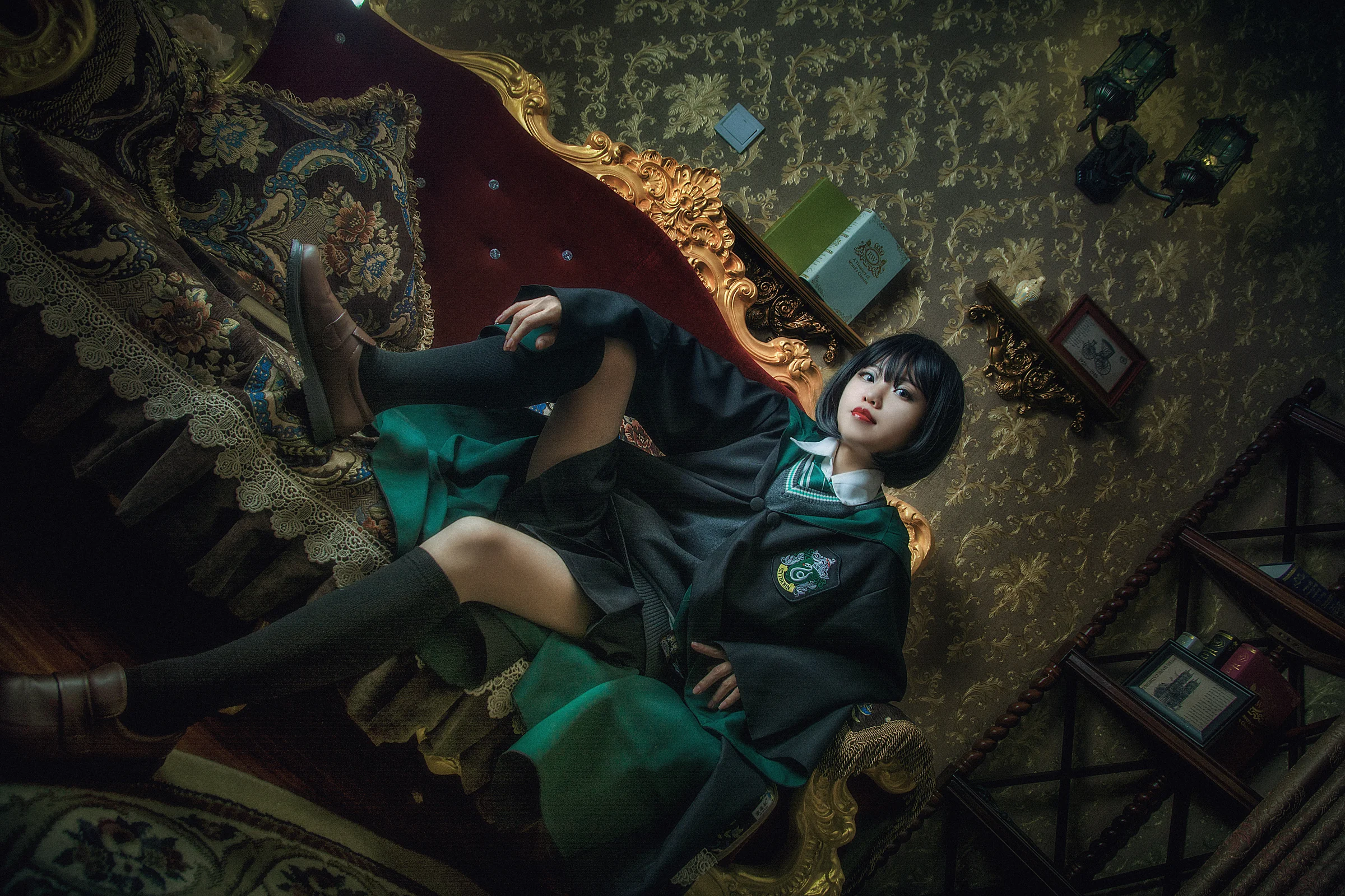 《哈利·波特》潘西·帕金森COS写真