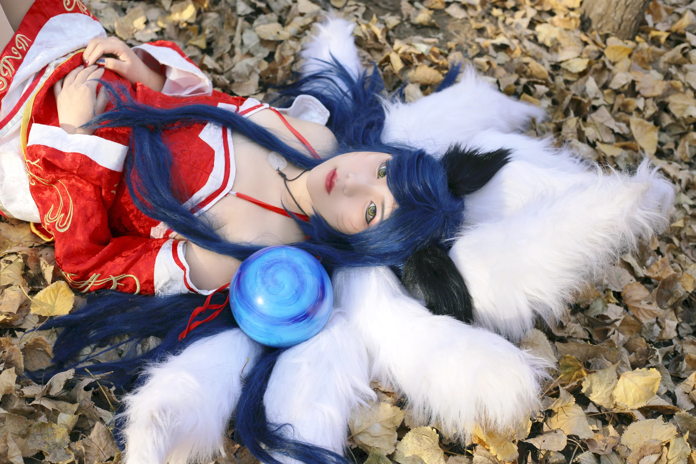 英雄联盟LOL 阿狸COS写真