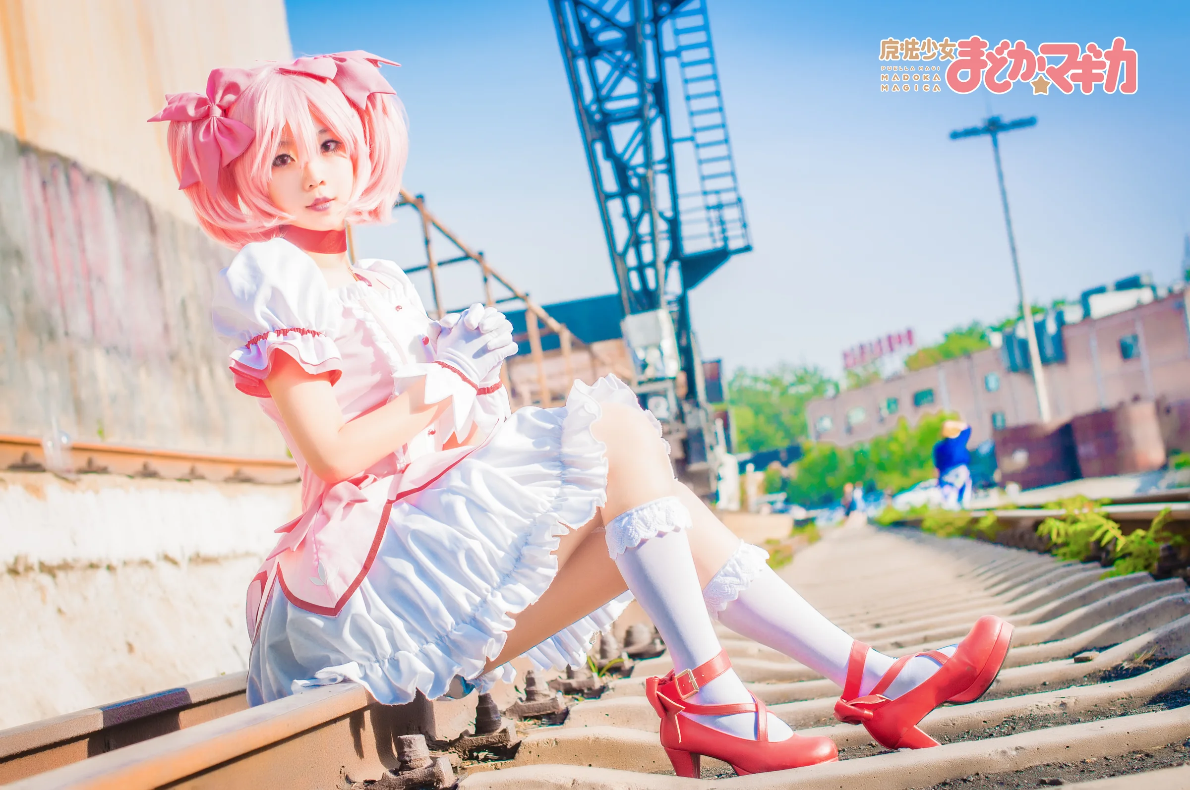 魔法少女小圆鹿目圆COS写真