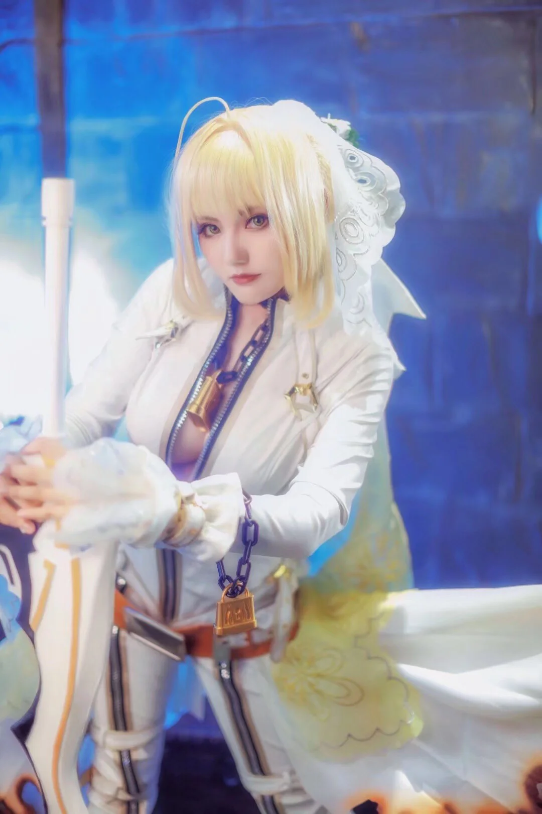 FGO·尼禄 花嫁初始ver COS写真