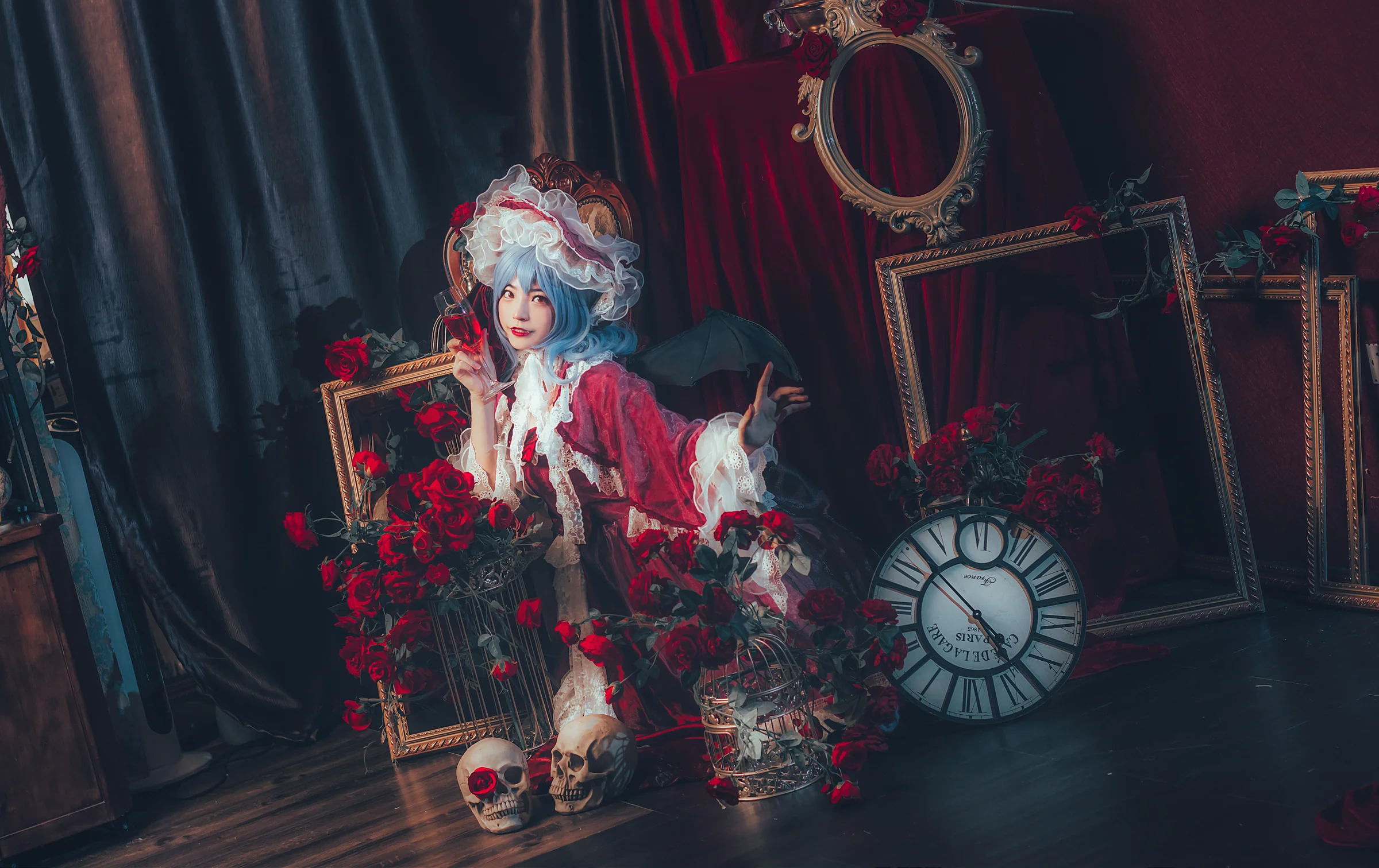 东方project 蕾米莉亚·斯卡雷特COS写真