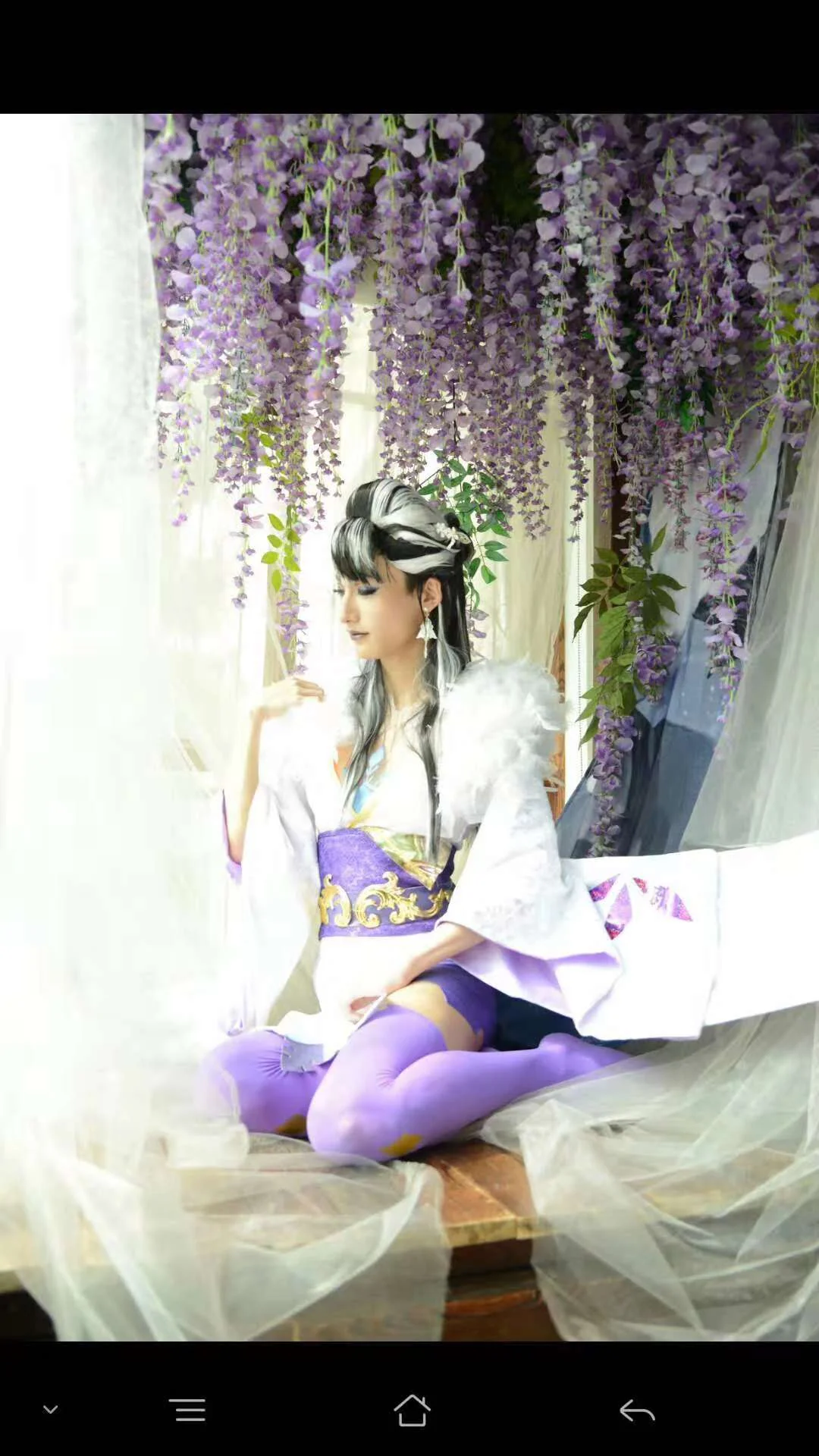 阴阳师花鸟卷冰机雪眸COS写真