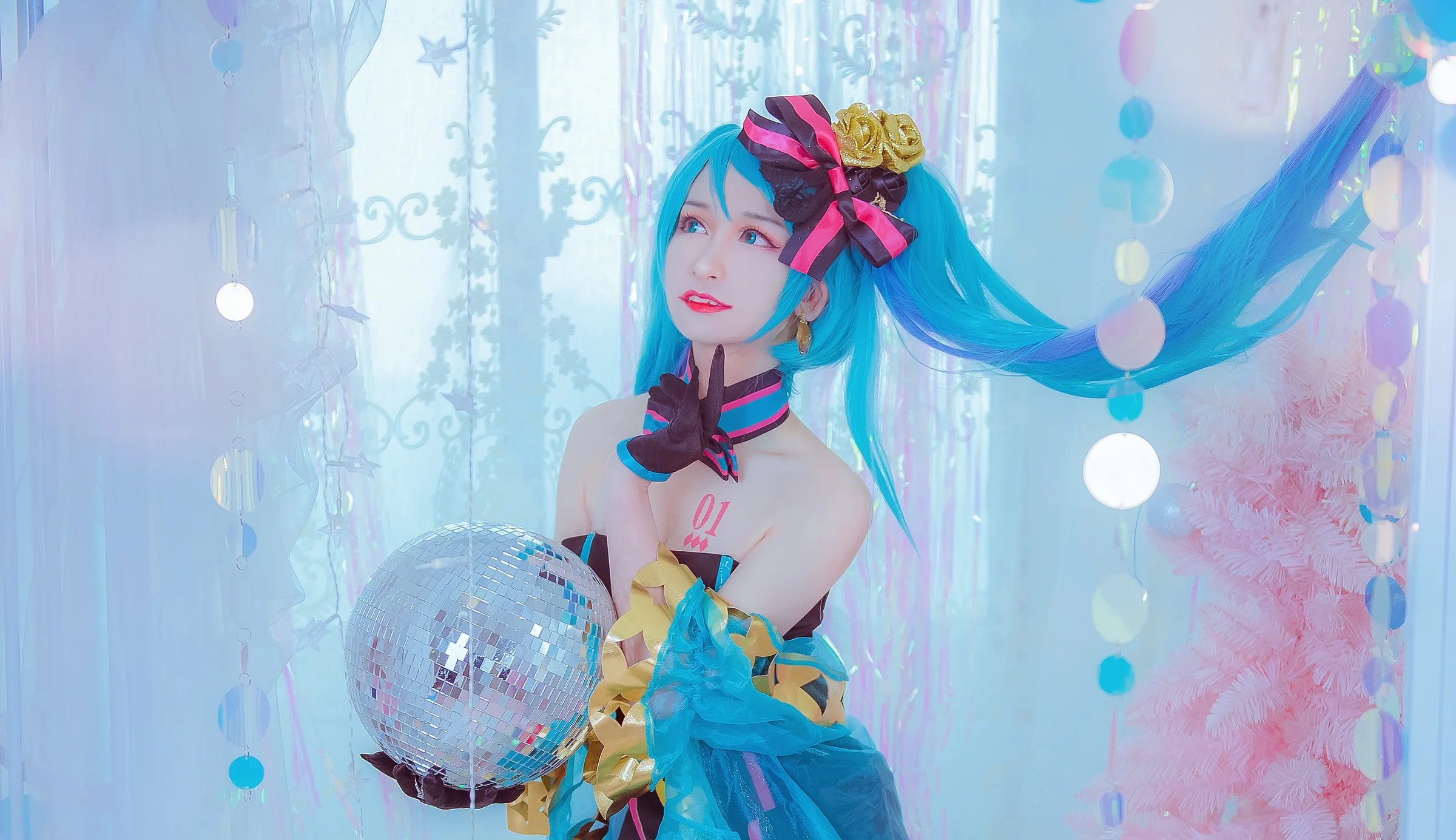 初音未来COS写真 世界第一的公主殿下最可爱了！