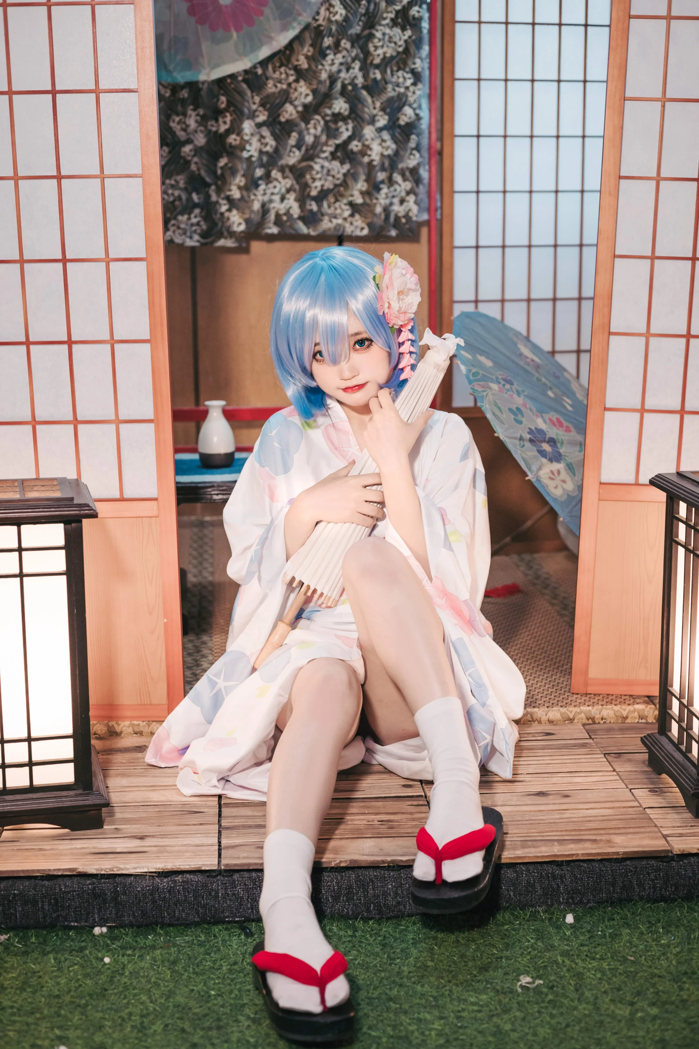 神沢永莉 – 蕾姆和风｜高清图片集
