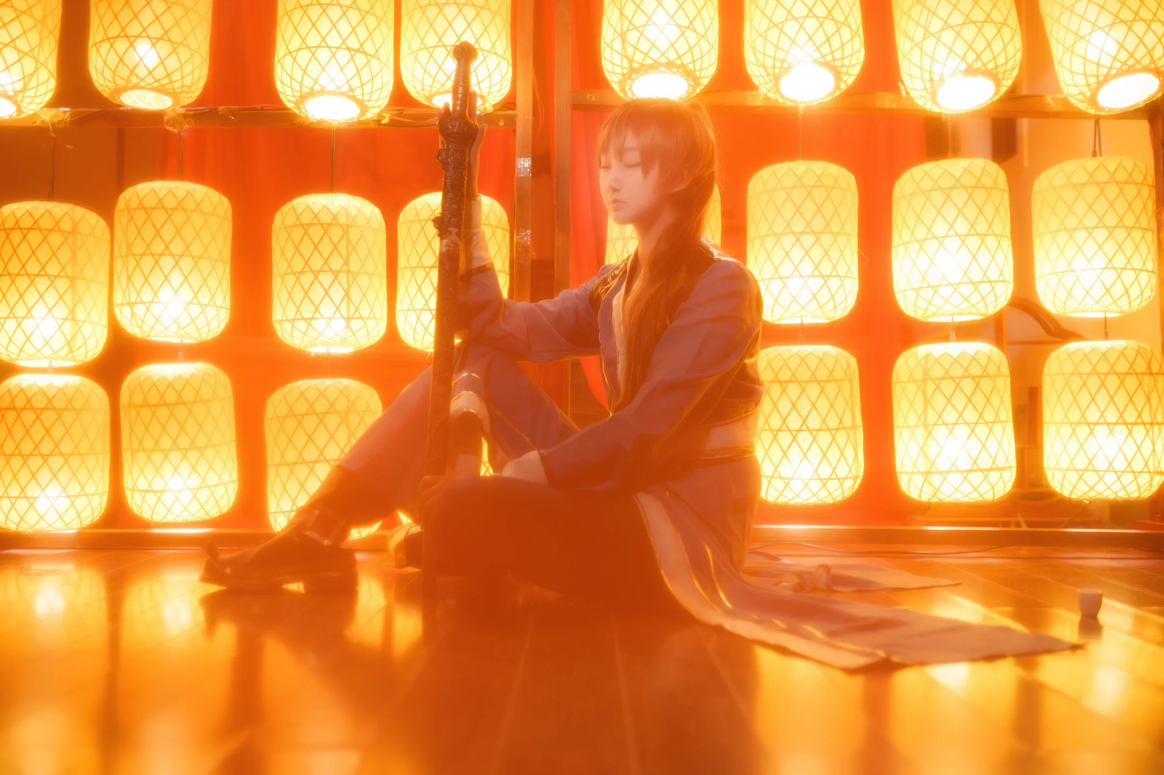 恋与制作人 白起 东风破COS写真