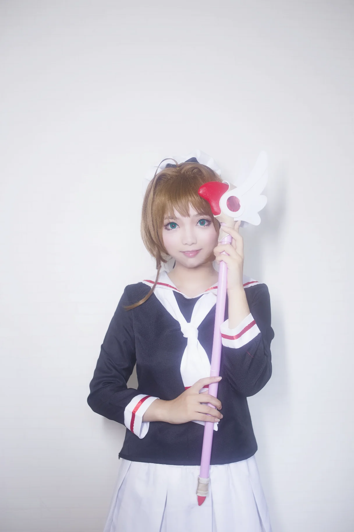 魔卡少女樱 小樱&小狼COS写真