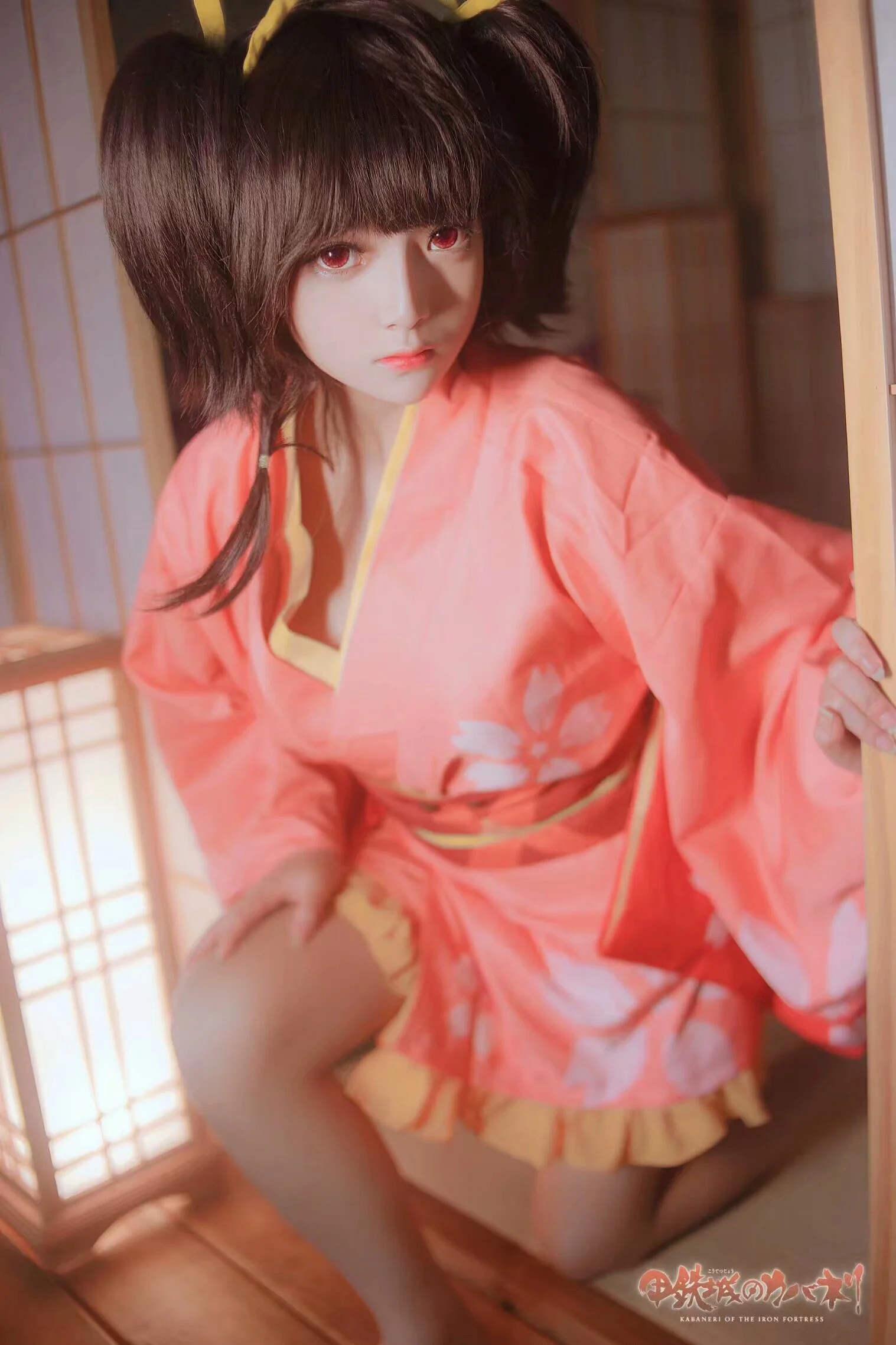 甲铁城的卡巴内瑞 无名和服COS写真