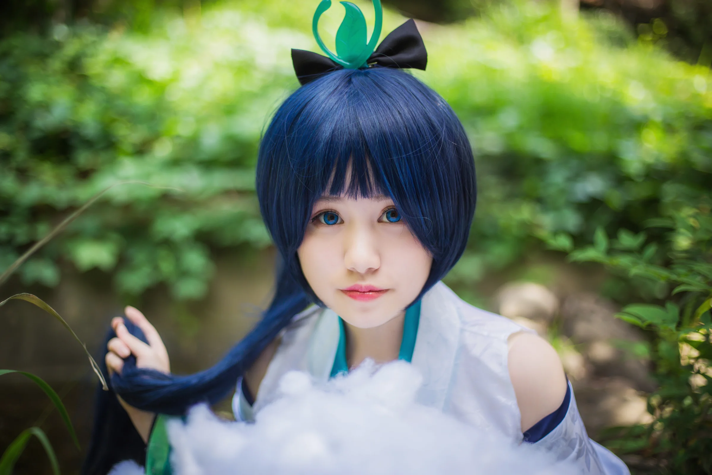 《阴阳师》萤草COS写真