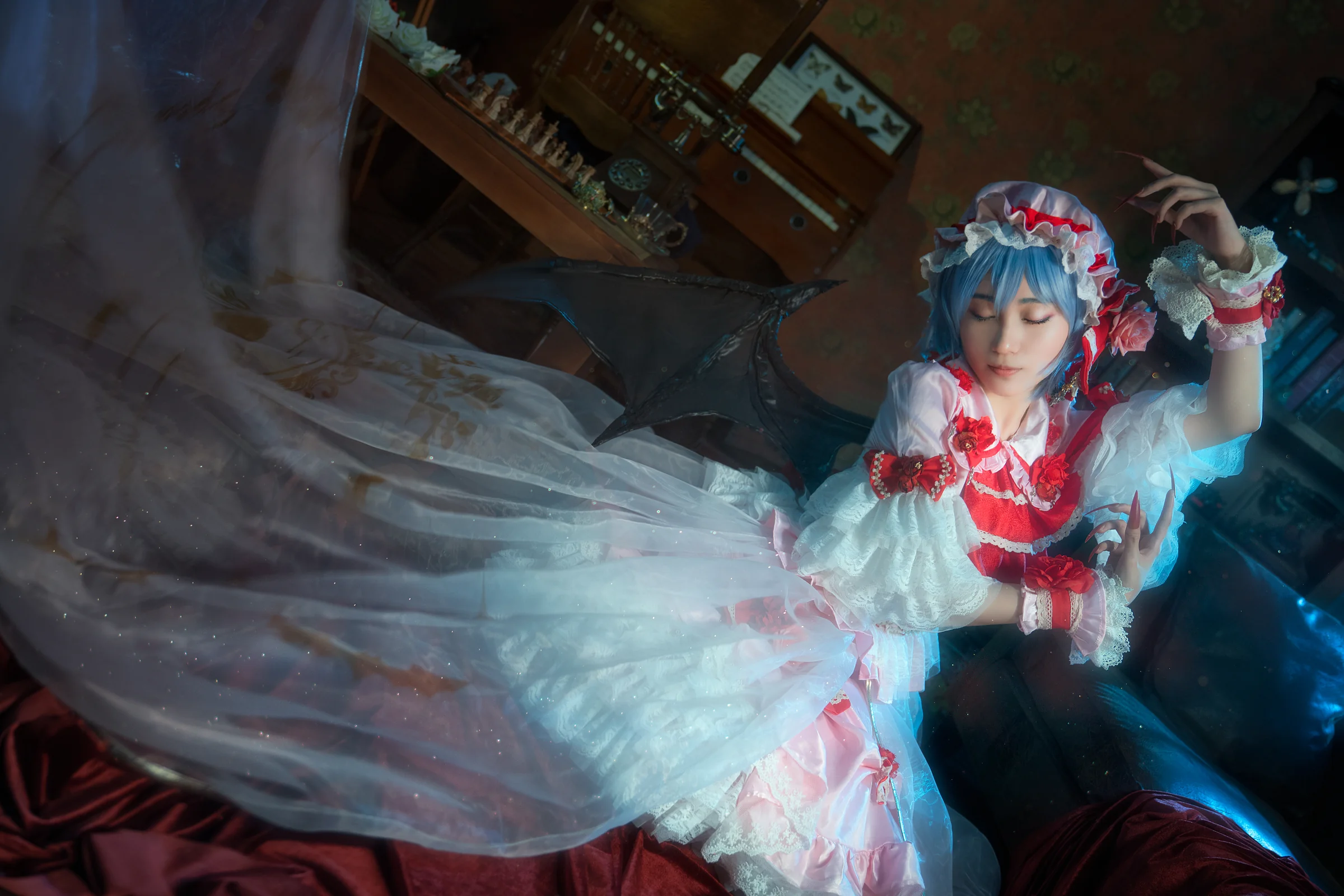 东方project红魔组蕾米莉亚 十六夜咲夜 COS写真