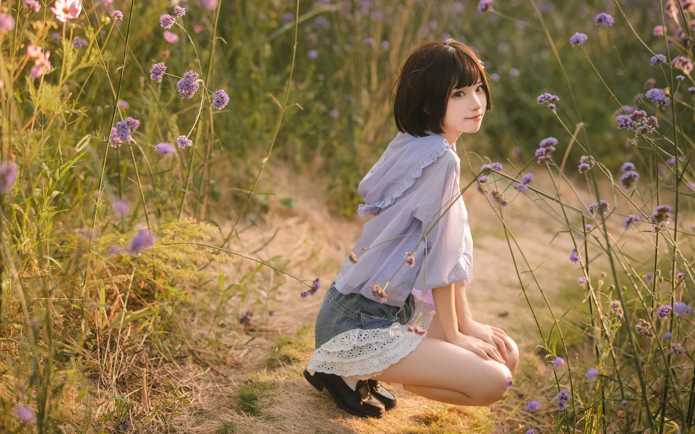 花柒Hana – 马鞭草｜高清图片集