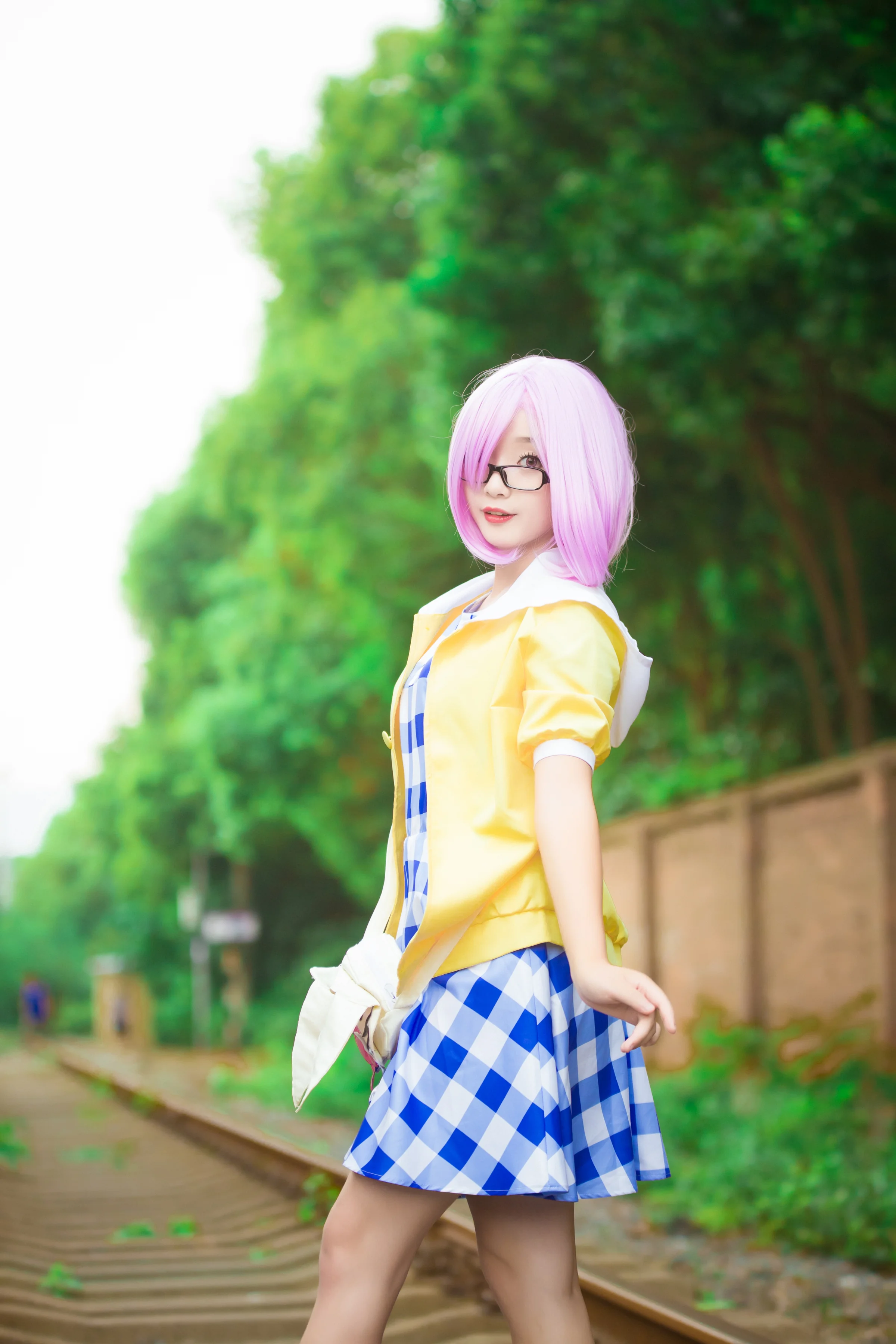 Fate/Grand Order 玛修·基列莱特 常服COS写真