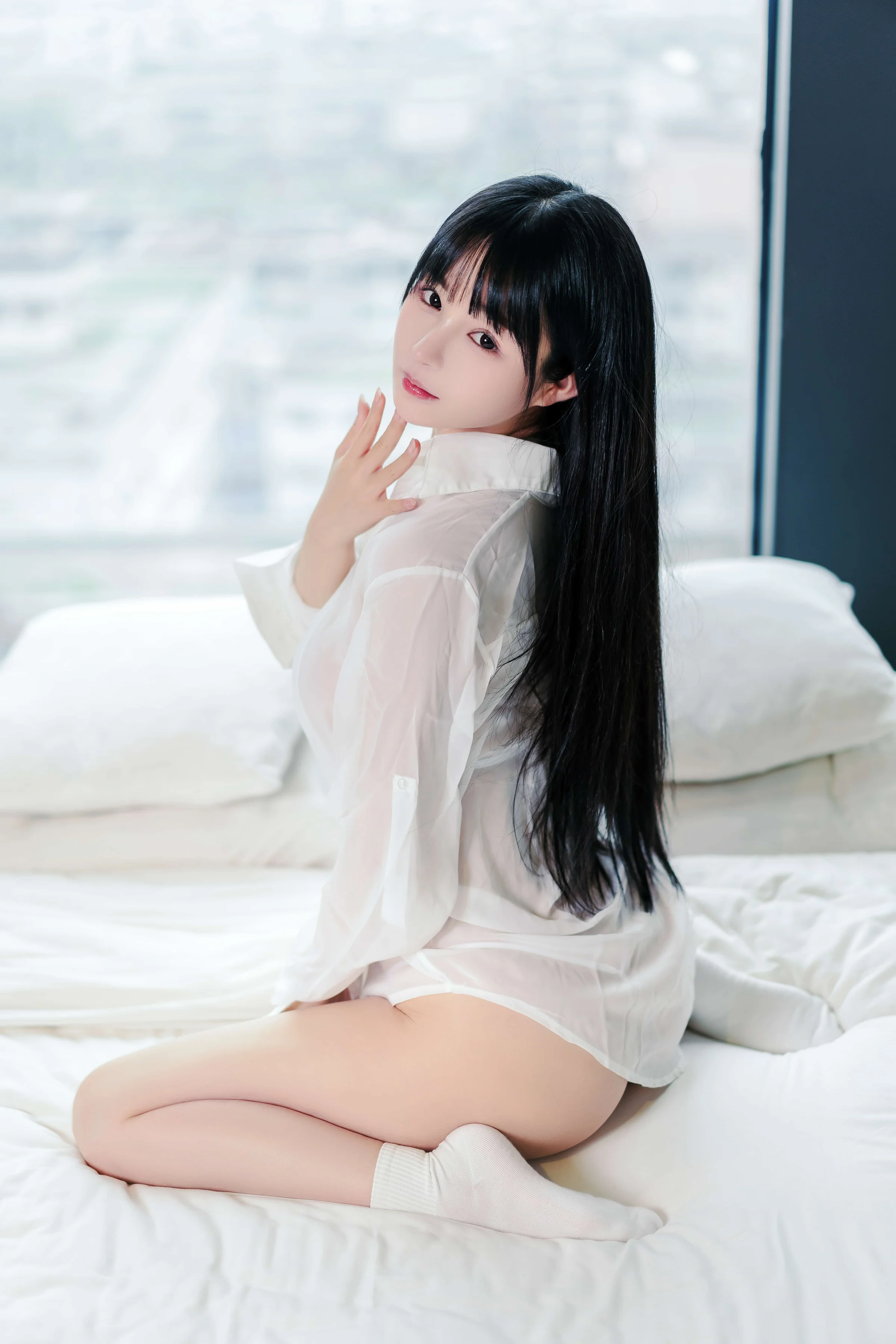 桜井宁宁 – 男友衬衫｜高清图片集