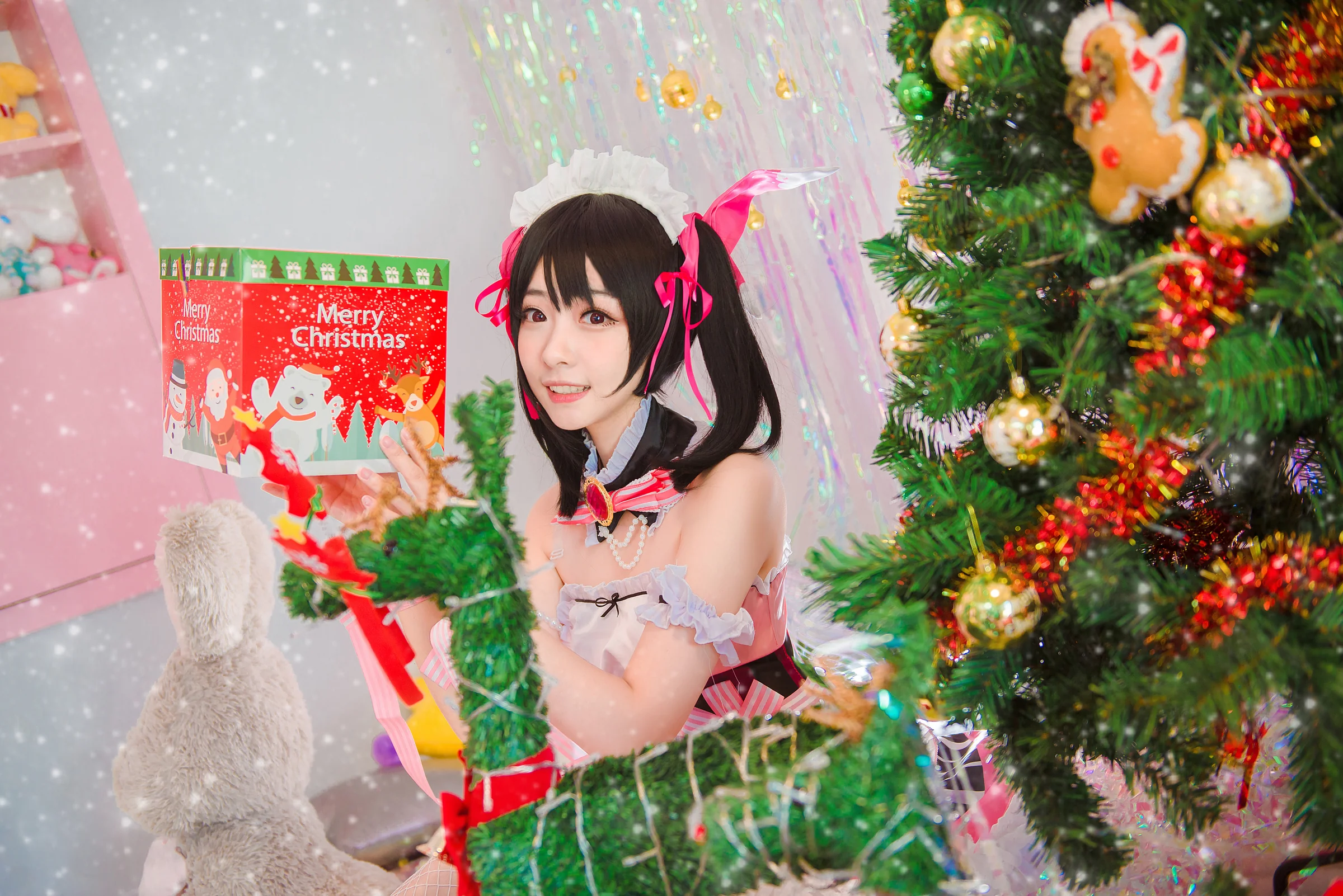 Love live！妮可情人节女仆COS写真