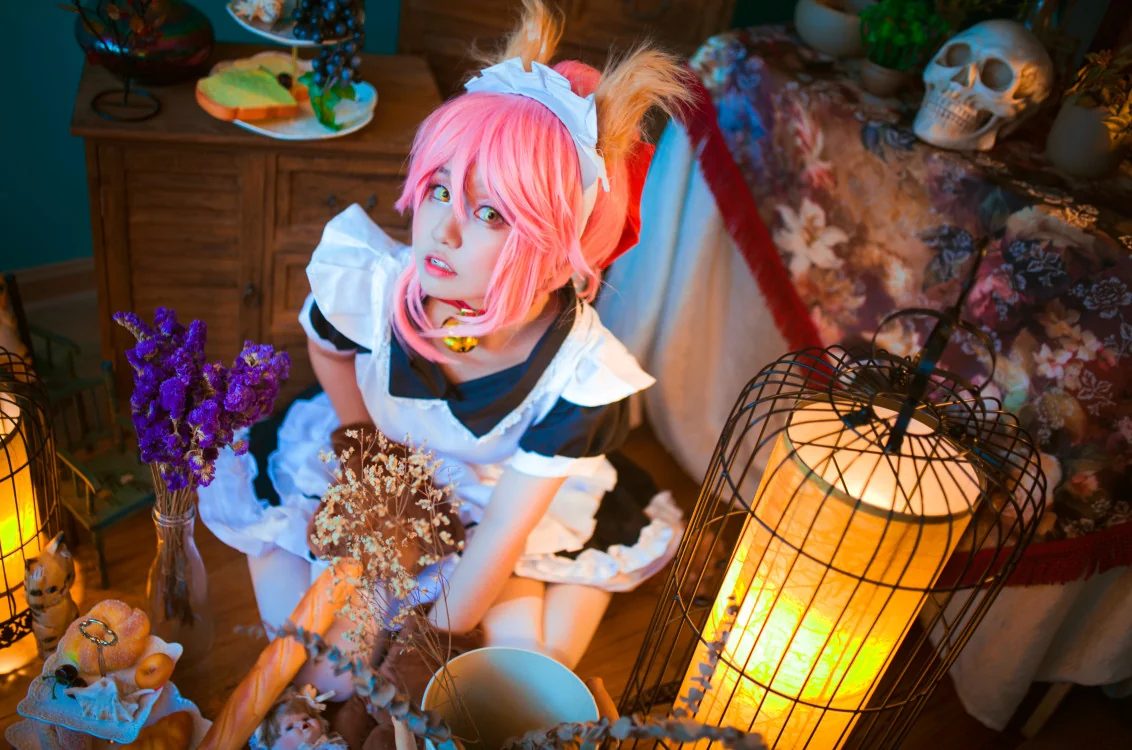 Fate/GrandOrder玉藻猫COS写真