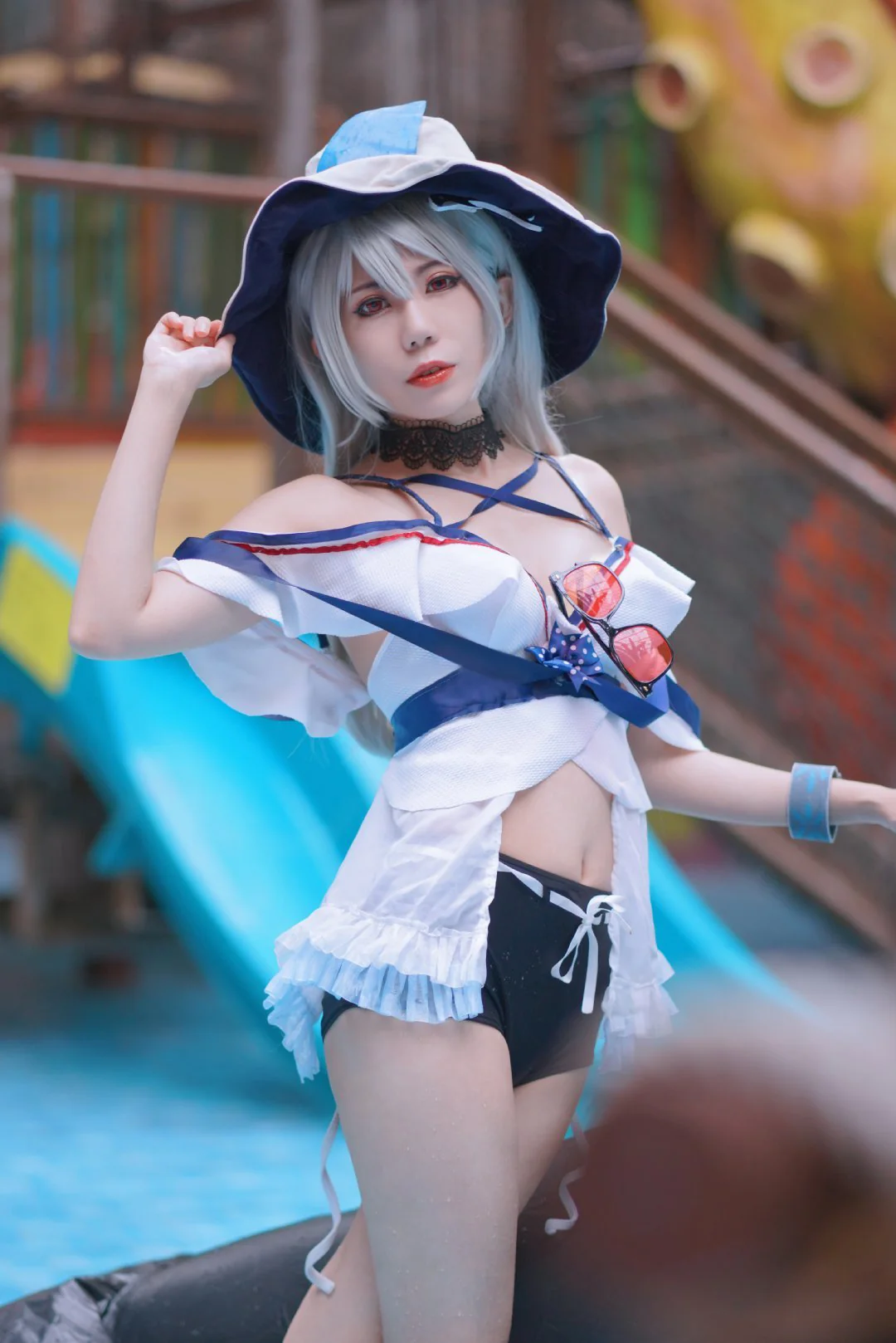 明日方舟 斯卡蒂COS写真