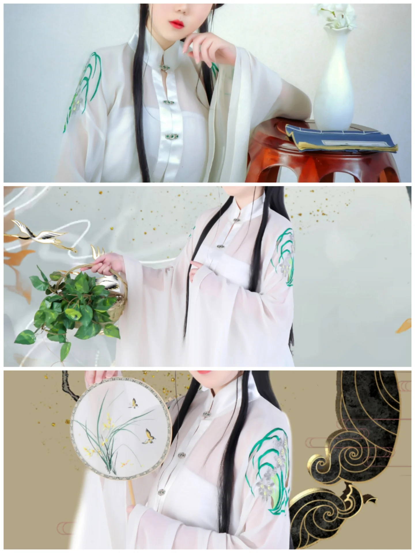【白蛇：缘起】古风妆造白蛇COS写真