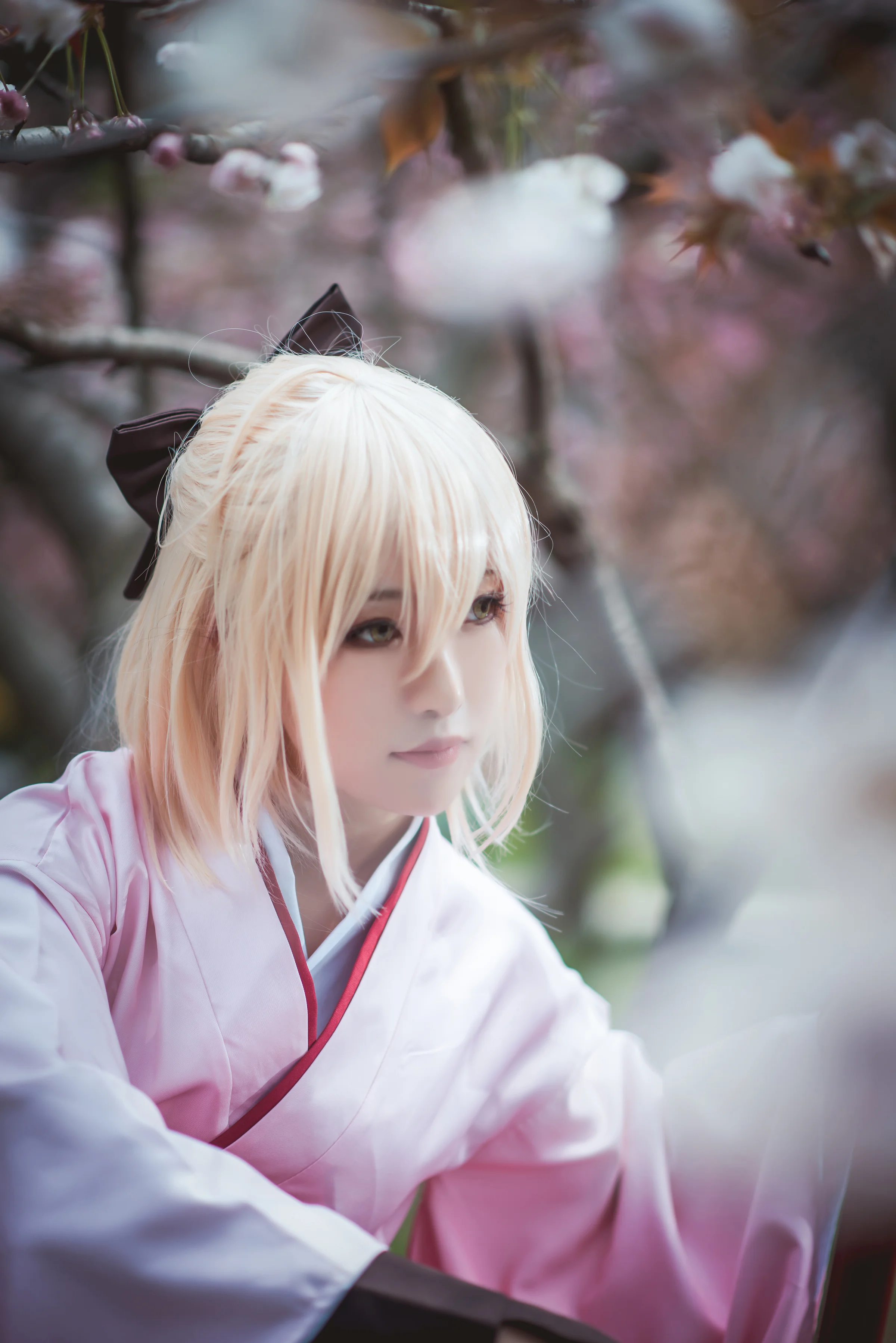 Fate/GrandOrder 冲田总司COS写真