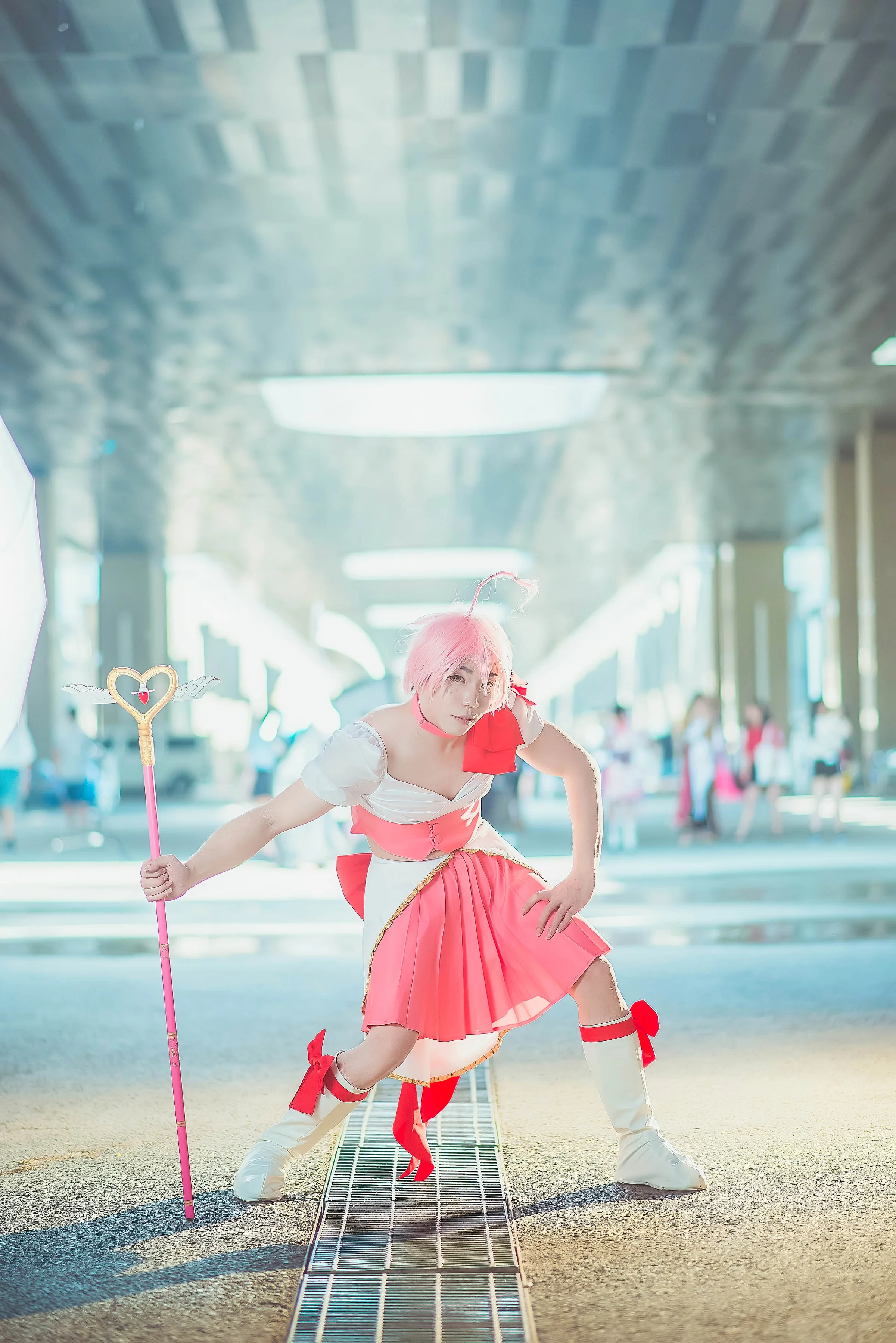 魔法少女 卯野咲COS写真