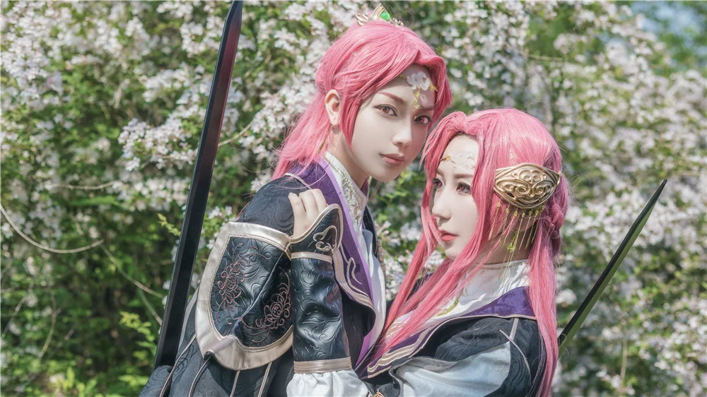【梦间集】=绝情谷里情相依=君子剑·淑女剑COS写真