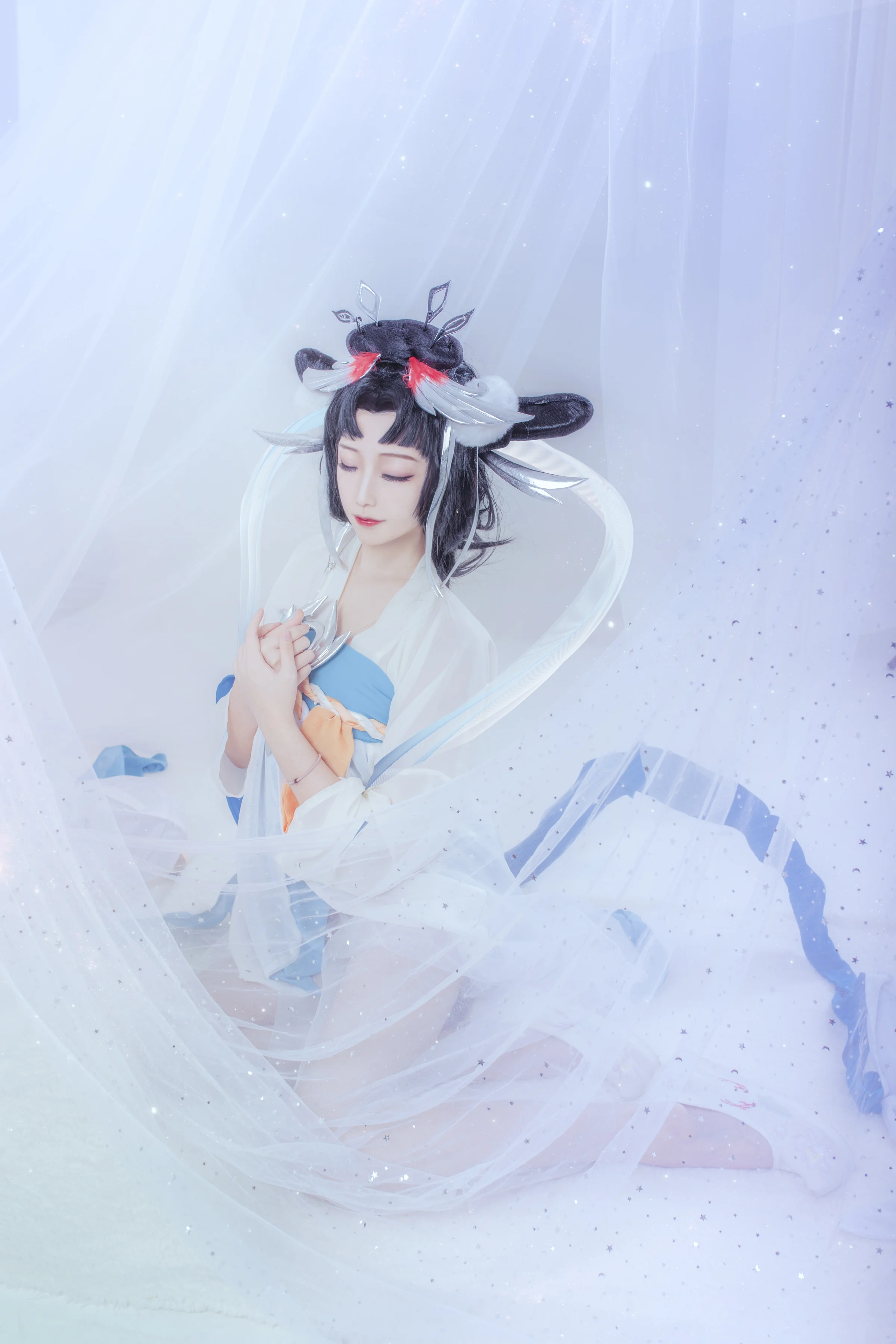 《王者荣耀》嫦娥如梦令COS写真