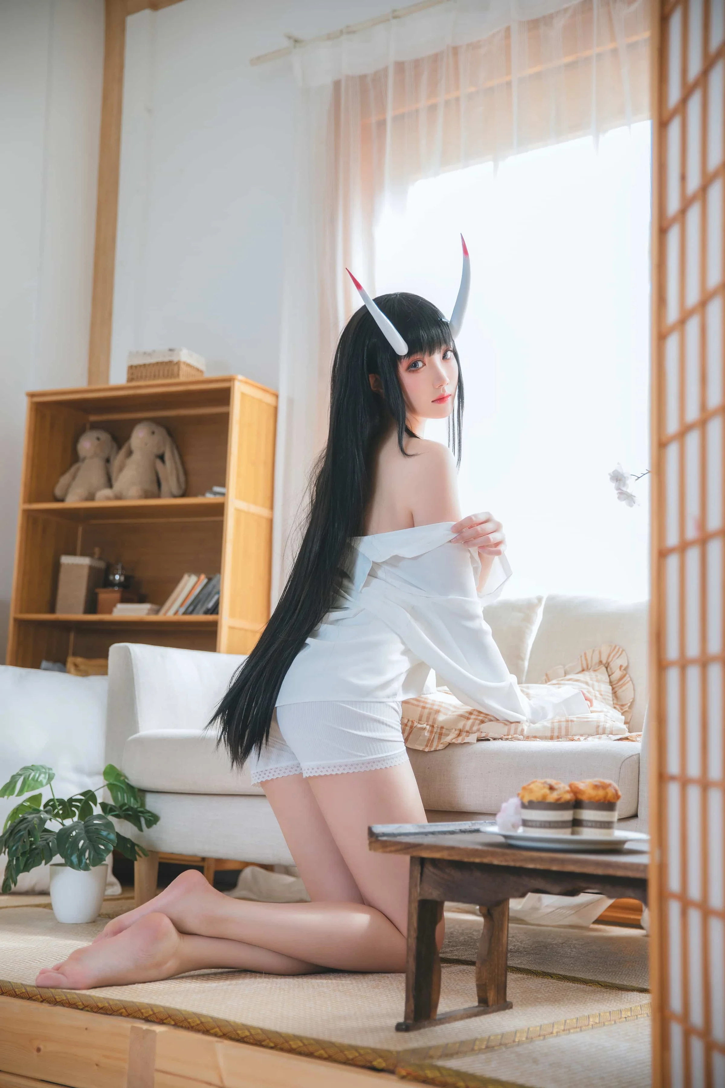 瓜希酱 – 能代衬衣｜高清图片集