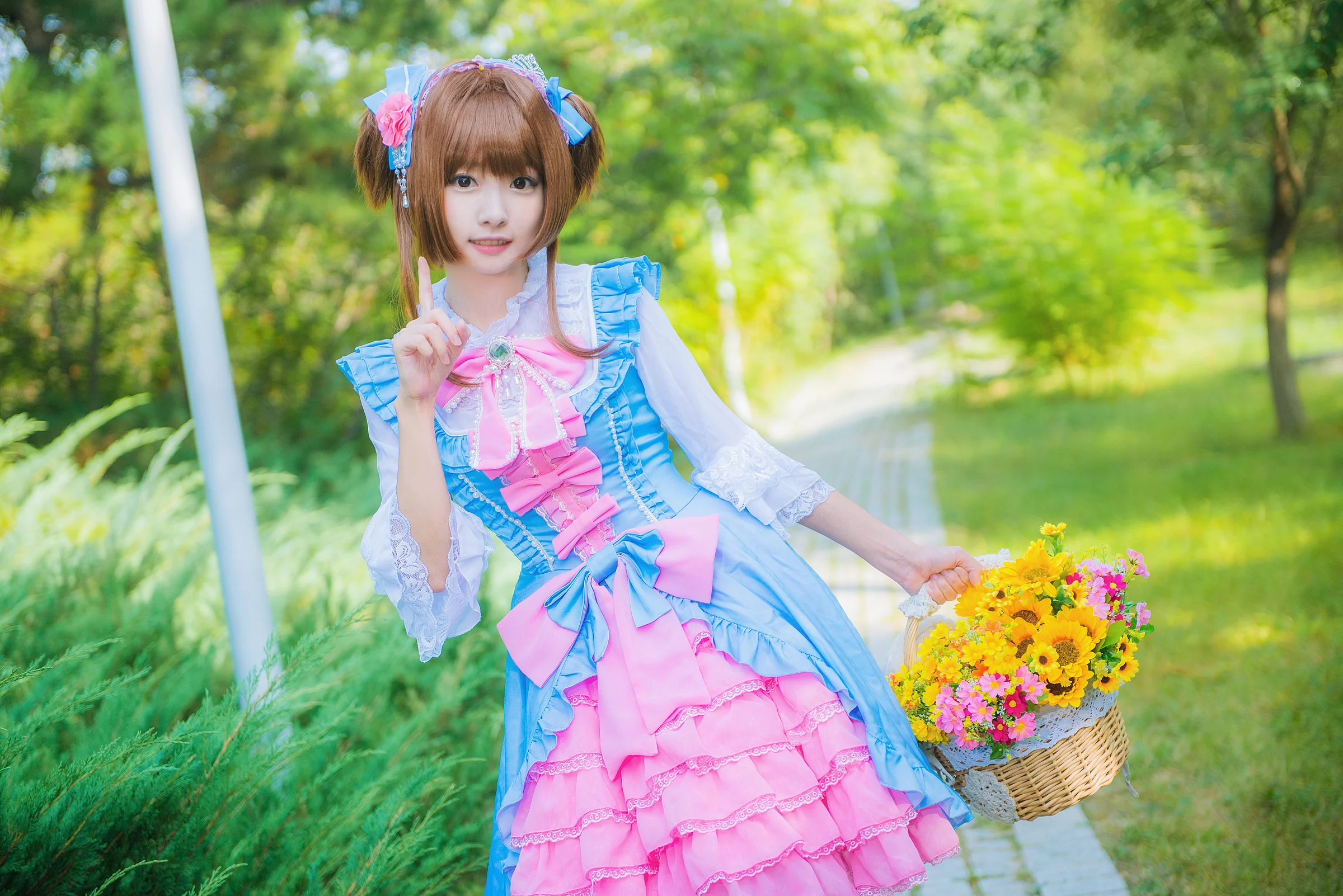 魔卡少女樱 小樱下午茶COS写真