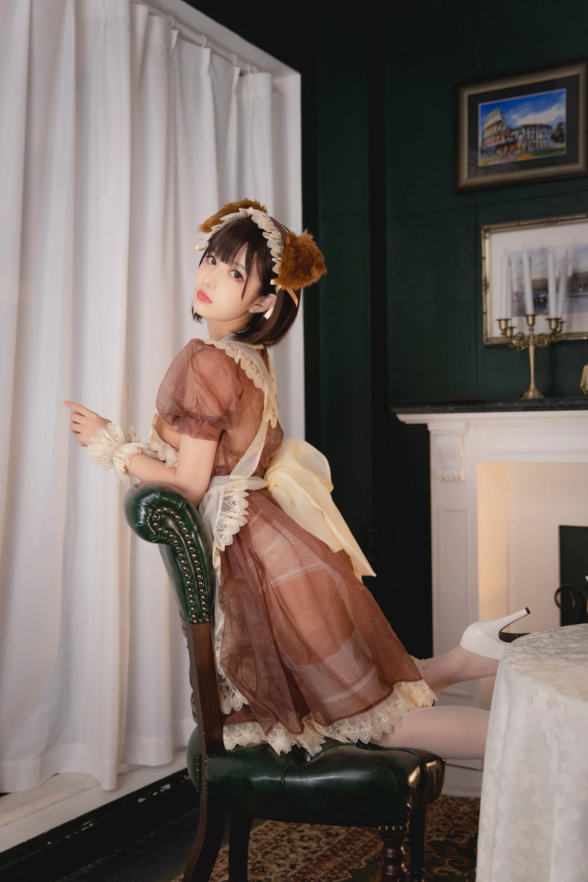 Shika小鹿鹿 – 透明女仆｜高清图片集