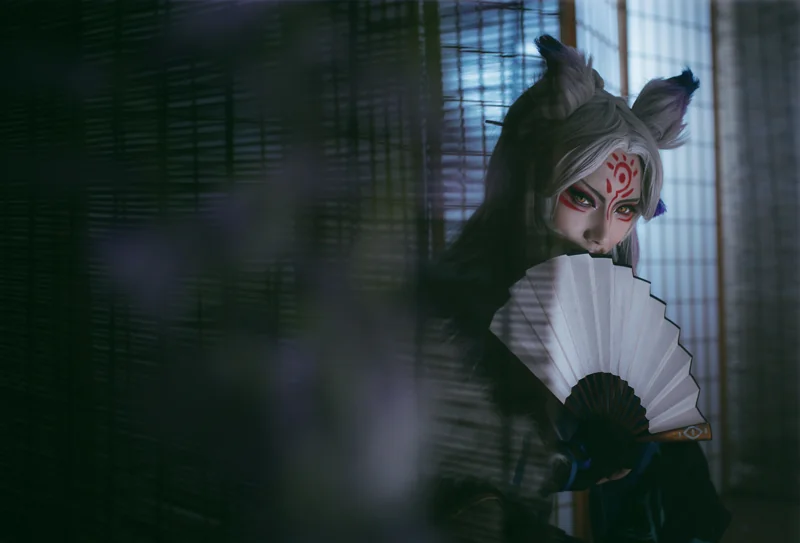 阴阳师手游妖狐COS写真