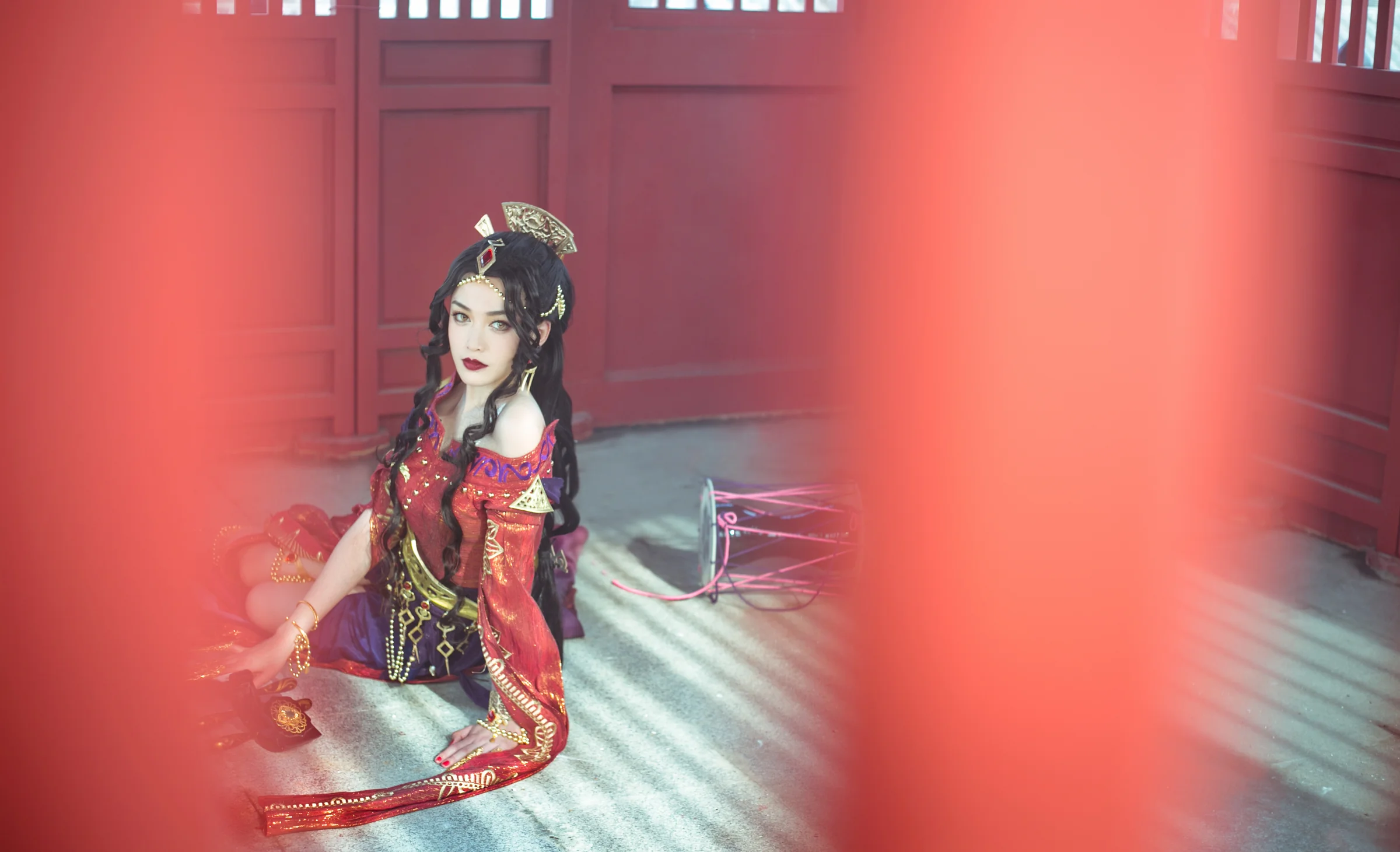 剑侠情缘网络版3罗姆之舞成女COS写真