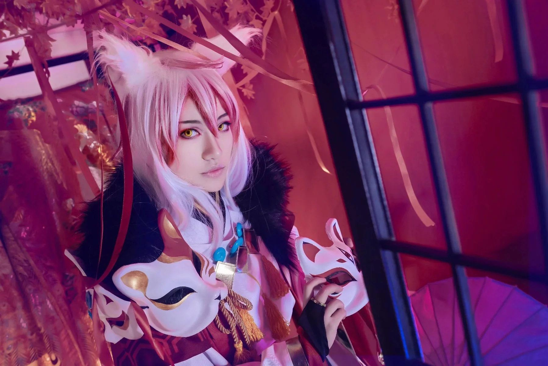 阴阳师妖狐-风雅之士COS写真