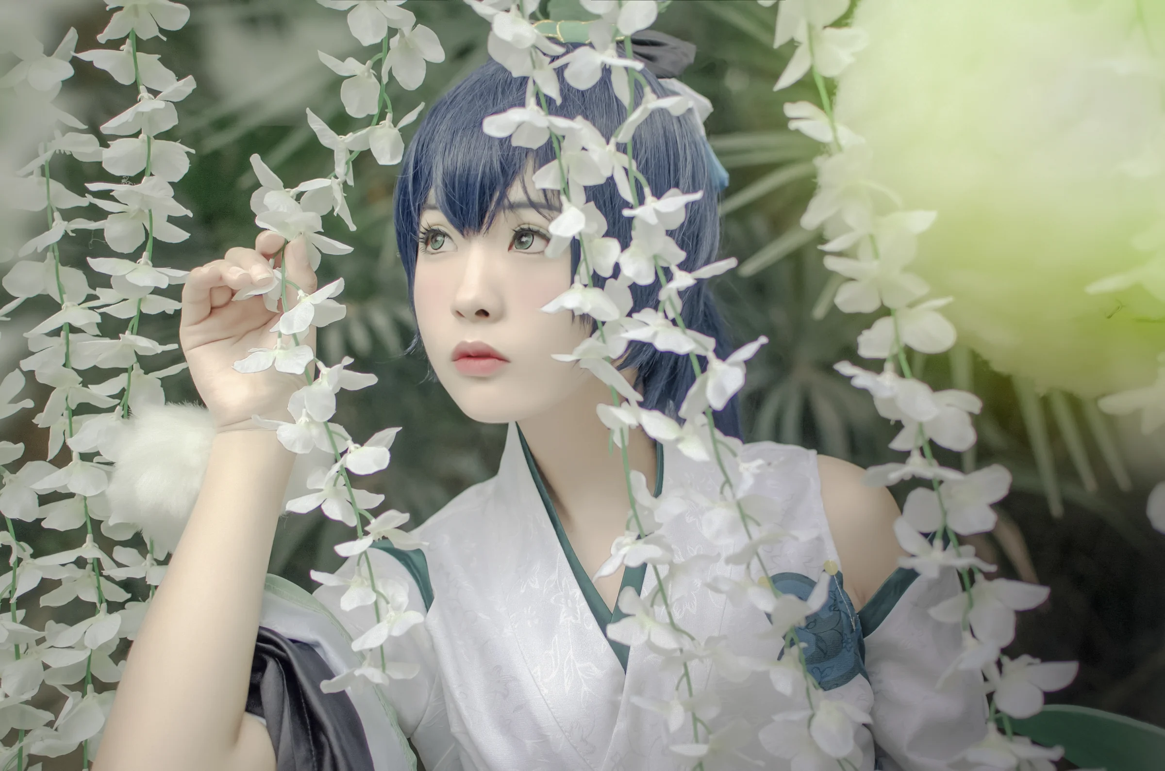 阴阳师萤草茨木童子COS写真