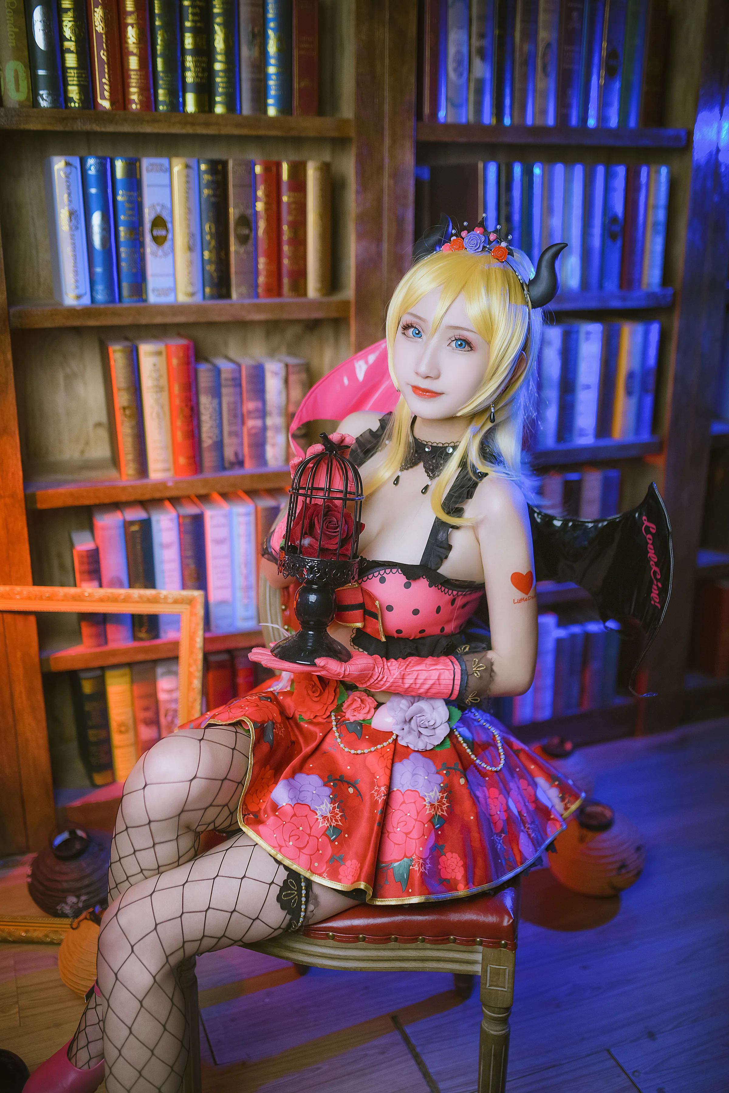 LoveLive 小恶魔觉醒绘里 COS写真