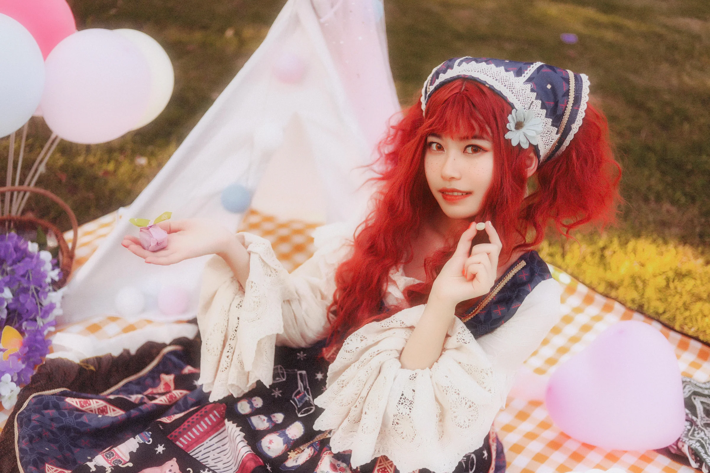 Lolita私影，春游快乐野餐｜高清图片集