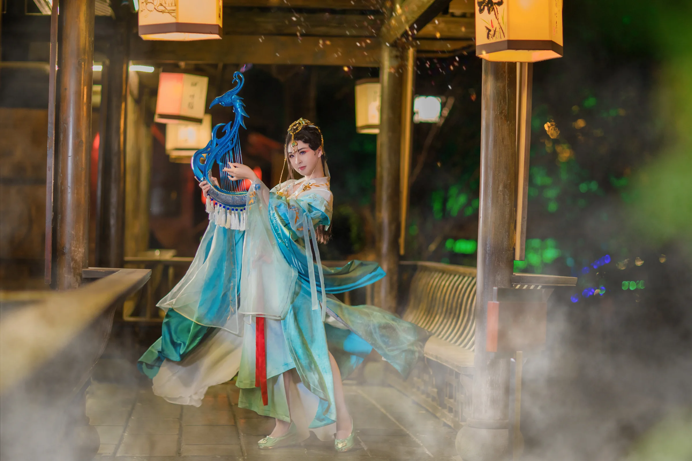 天涯明月刀·心王·醉花阴COS写真
